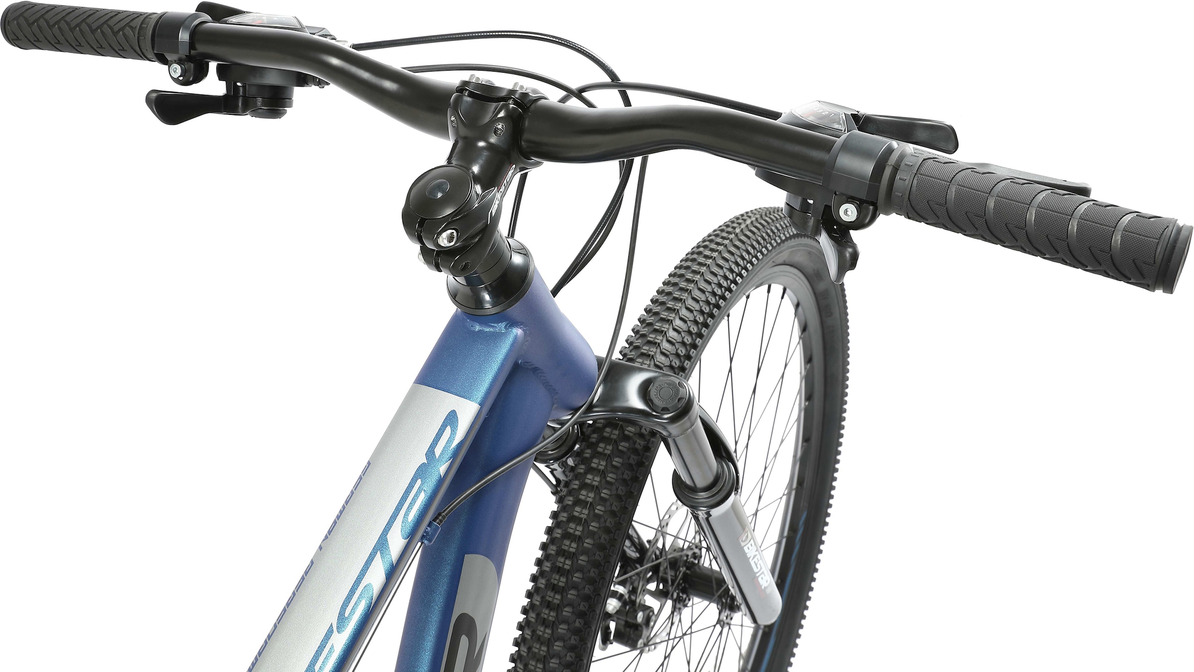 Bikestar Mountainbike, 21 Gang, Shimano, RD-TY300 Schaltwerk, Kettenschaltung, für Damen und Herren, Kettenschaltung