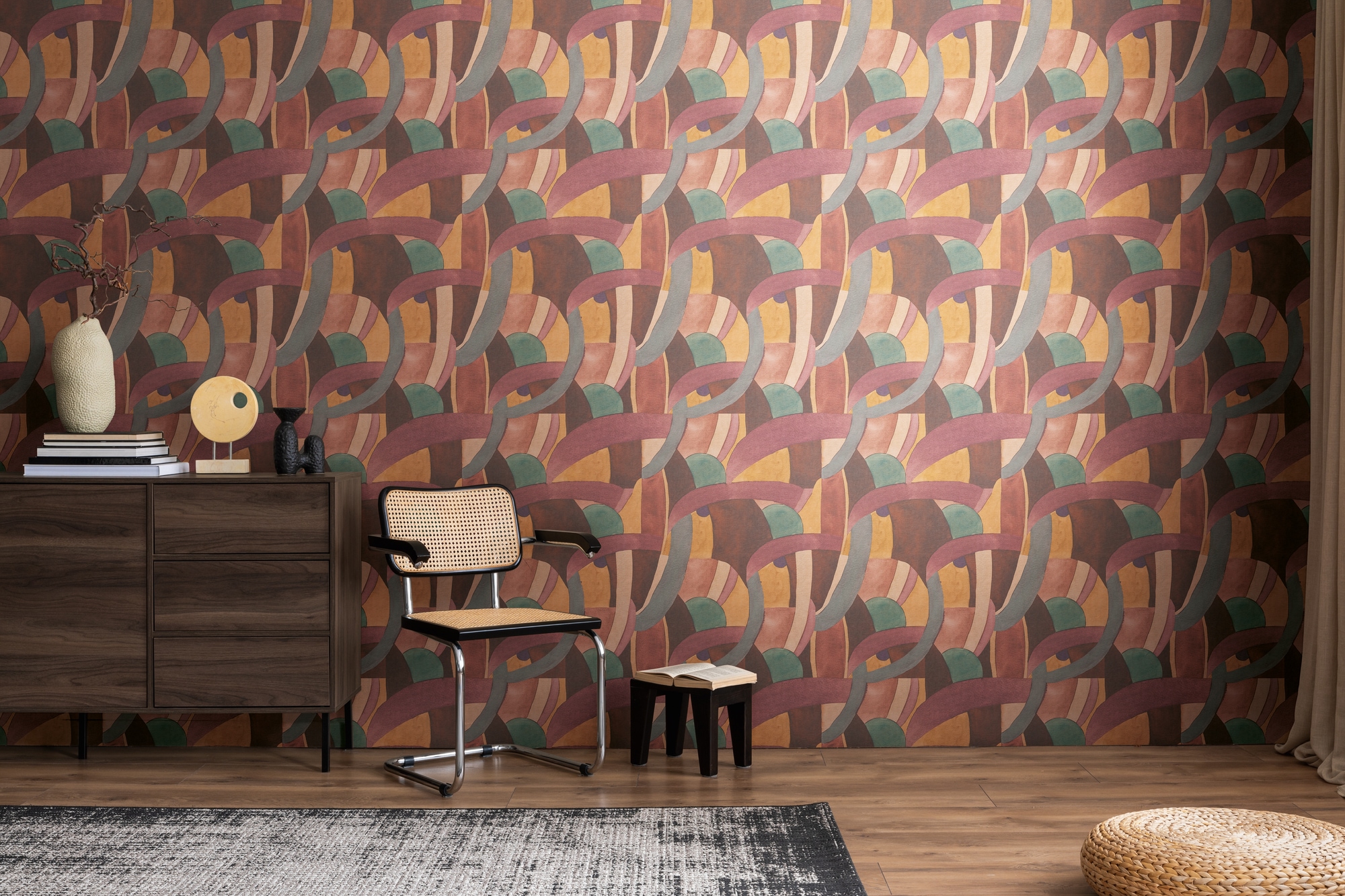 living walls Vliestapete »Streifentapete Klassisches Streifenmuster matt« matt glatt