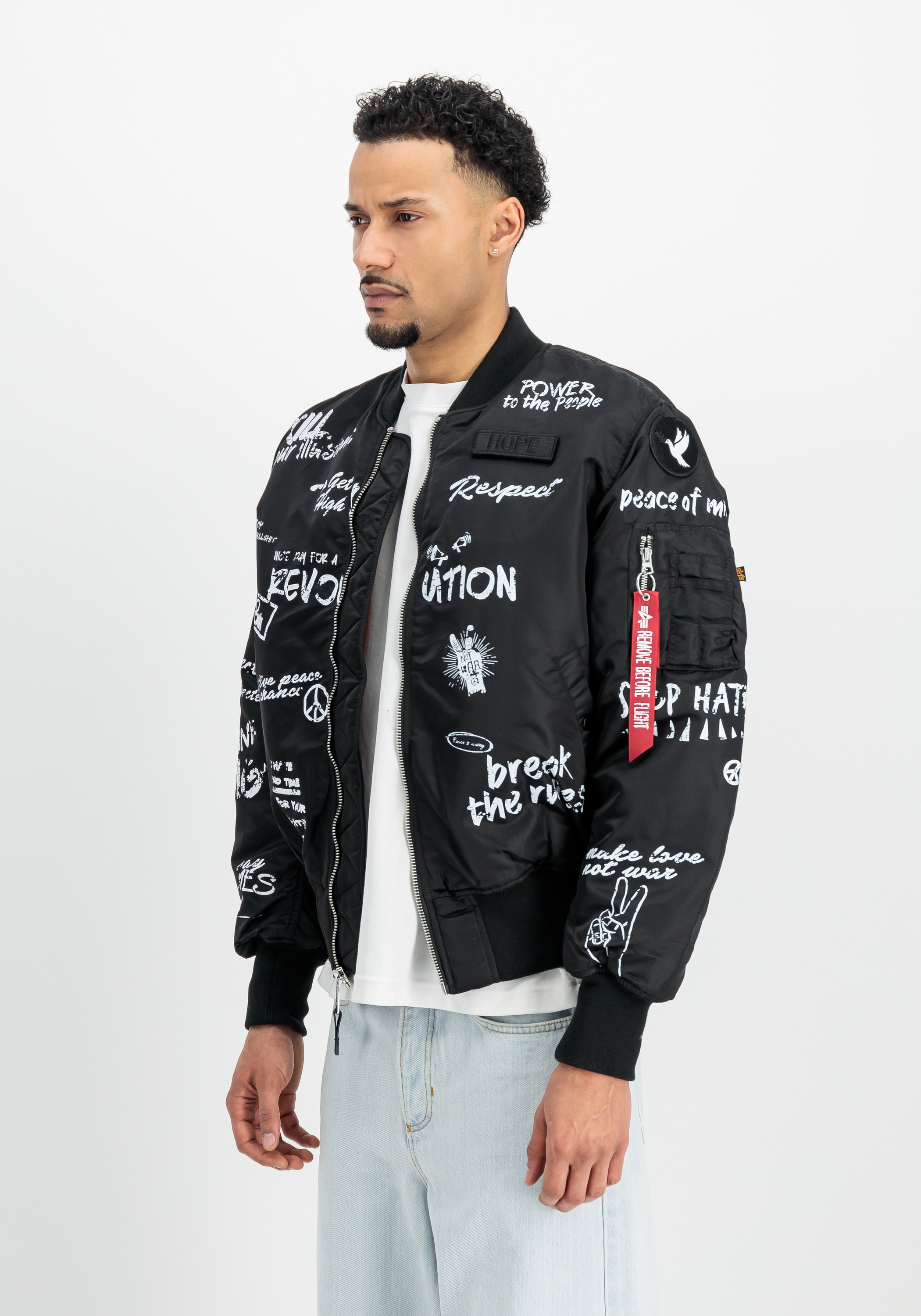 Alpha Industries Bomberjacke "MA-1 Peace"