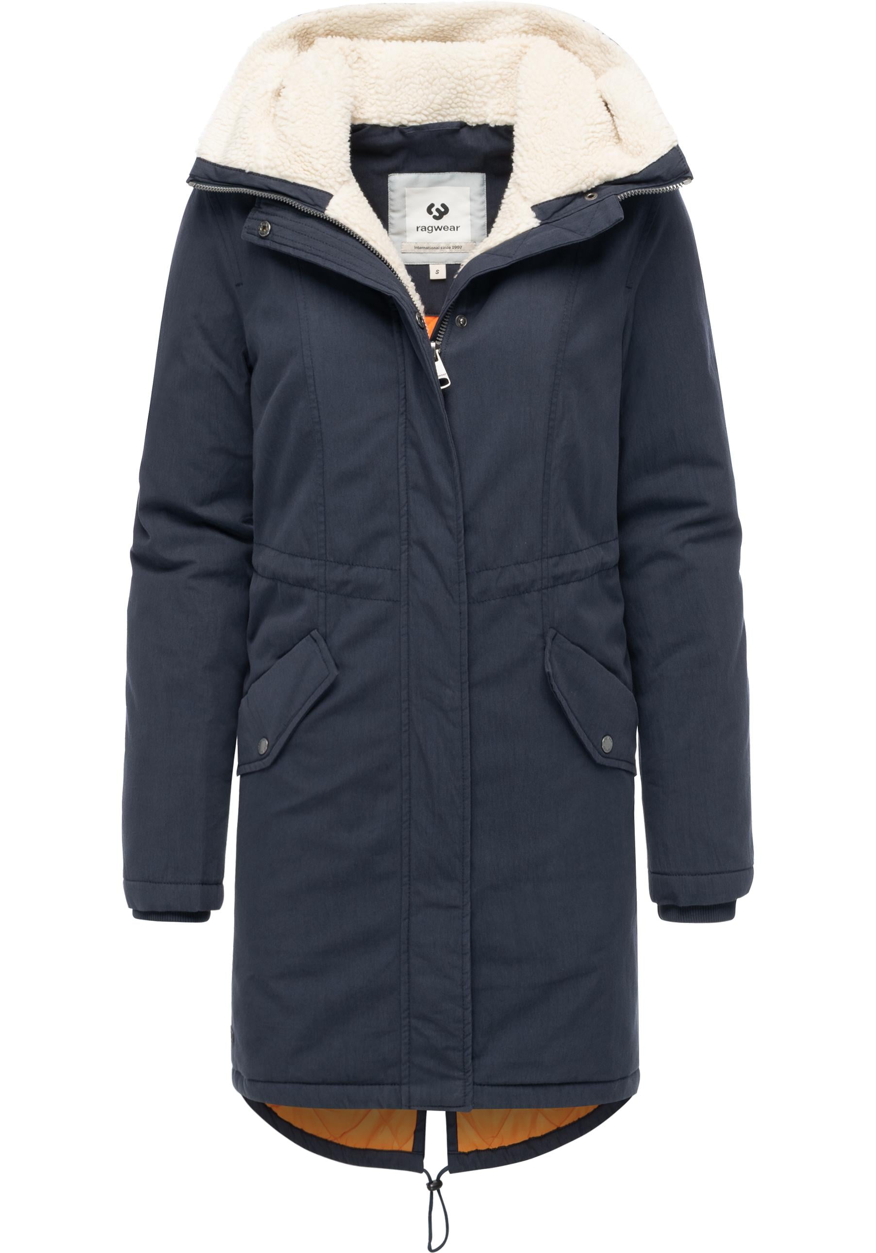 Ragwear Kurzmantel »Coogle YOUMODO« Kurzer Damen Wintermantel mit Rucksack-Trägern