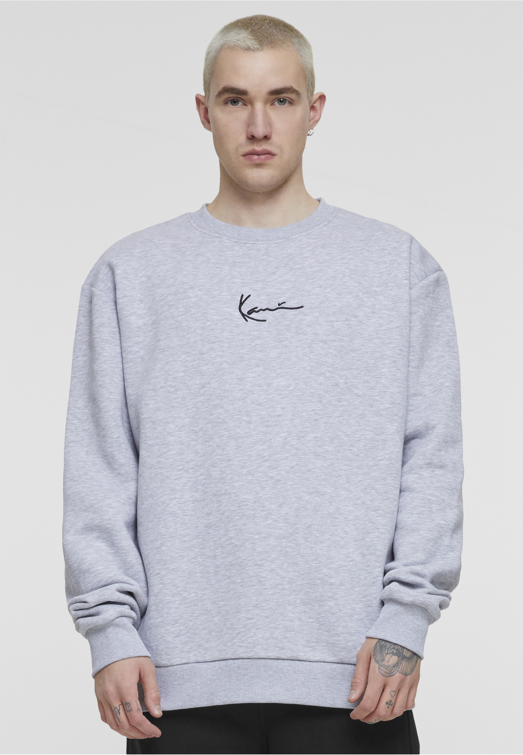 Karl Kani Rundhalspullover »Karl Kani Herren KKMQ12003 KK Signature Crew« 1 Stk.