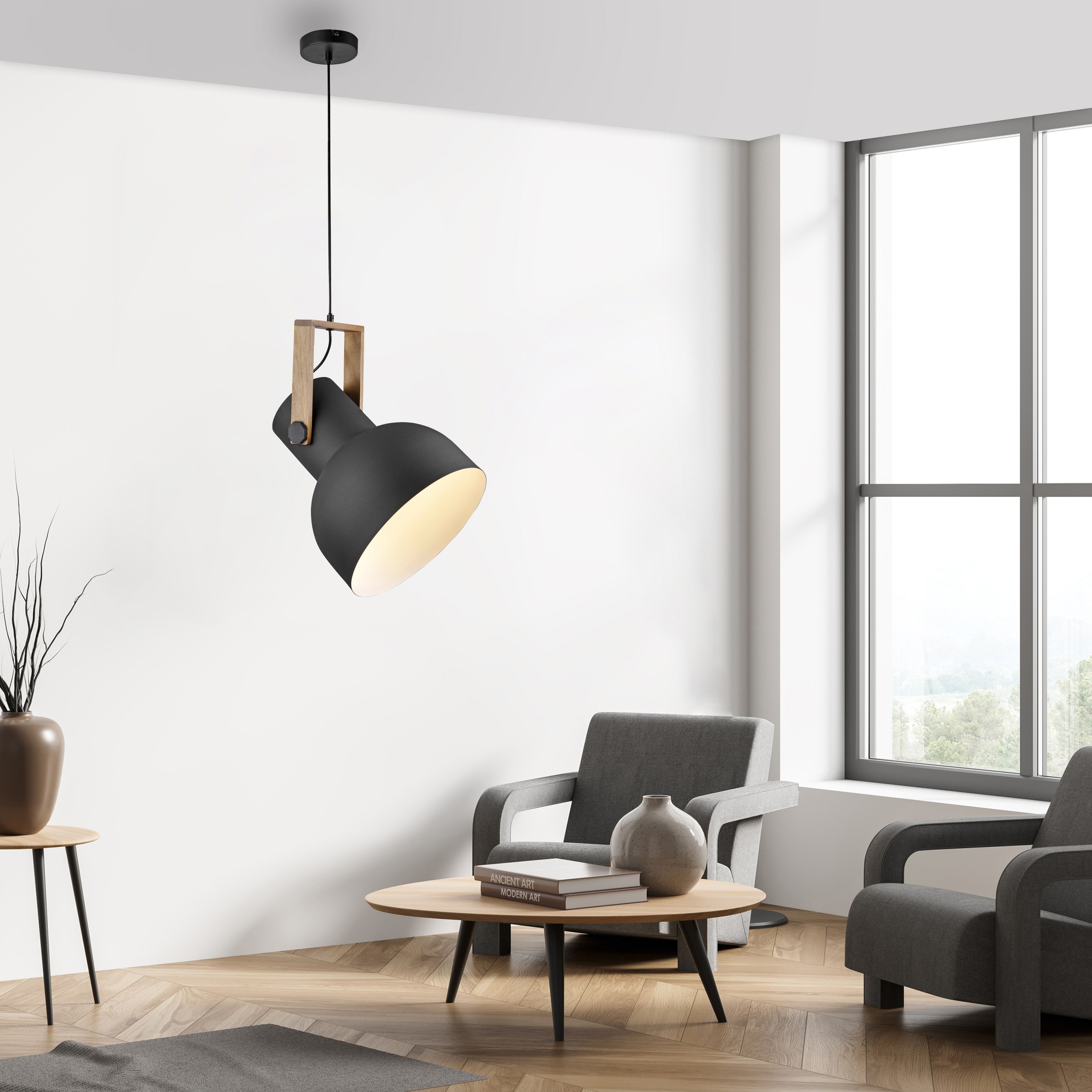 JUST LIGHT Pendelleuchte »CUP 2.0«, 1 flammig, Leuchtmittel E27 | Leuchtmittel wechselbar, ExklusiveE27