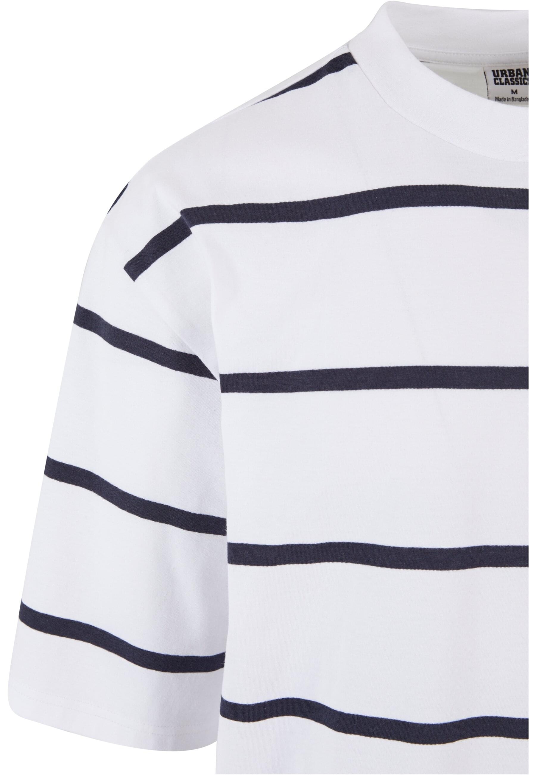 URBAN CLASSICS T-Shirt »Urban Classics Herren Oversized Sleeve Modern Stripe Tee«, (1 tlg.)