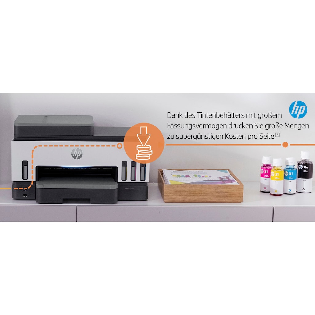 HP Multifunktionsdrucker »Smart Tank 7605«