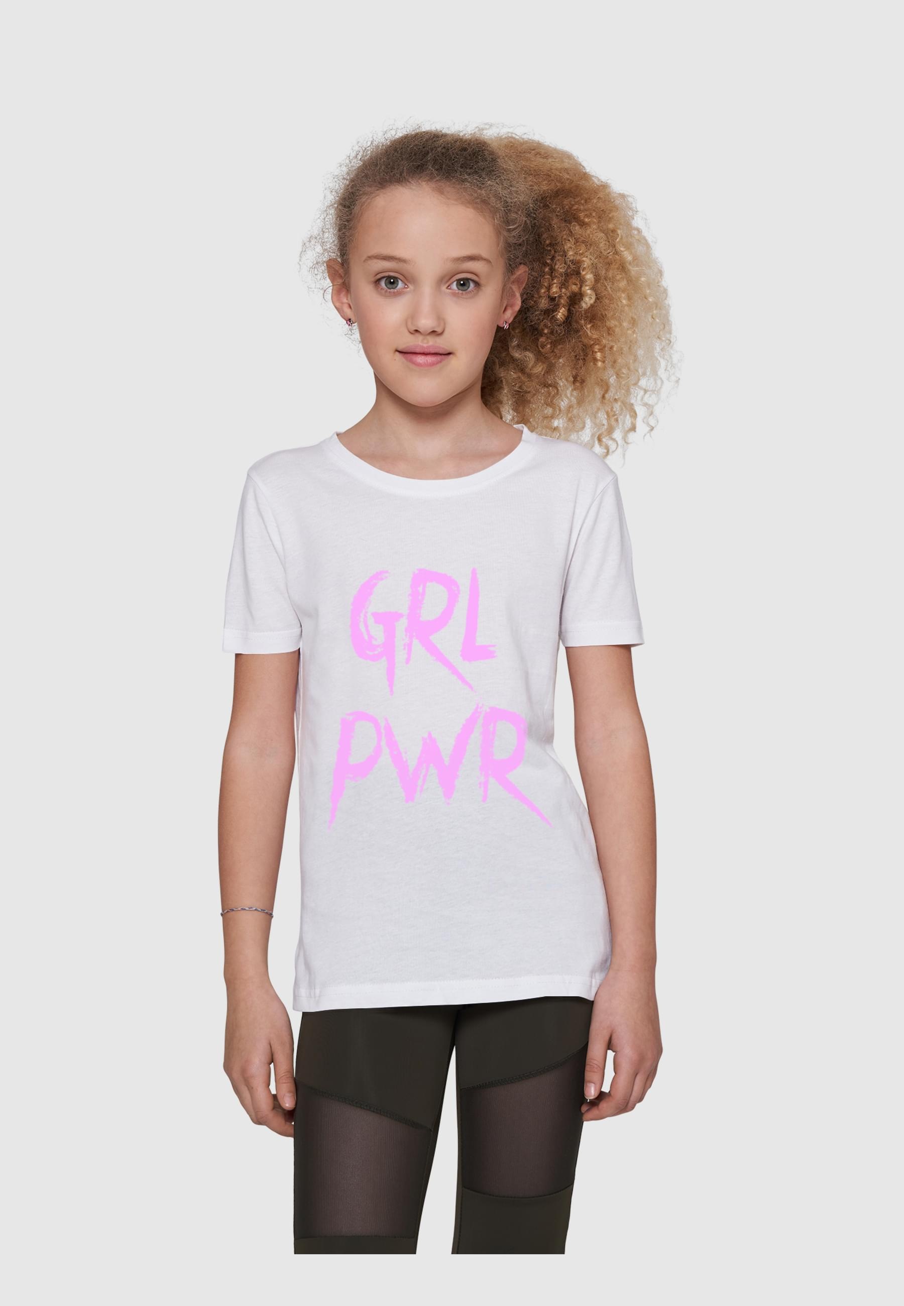 MisterTee T-Shirt »MisterTee Damen Kids Sweet Heart Candy Tee«, (1 tlg.)