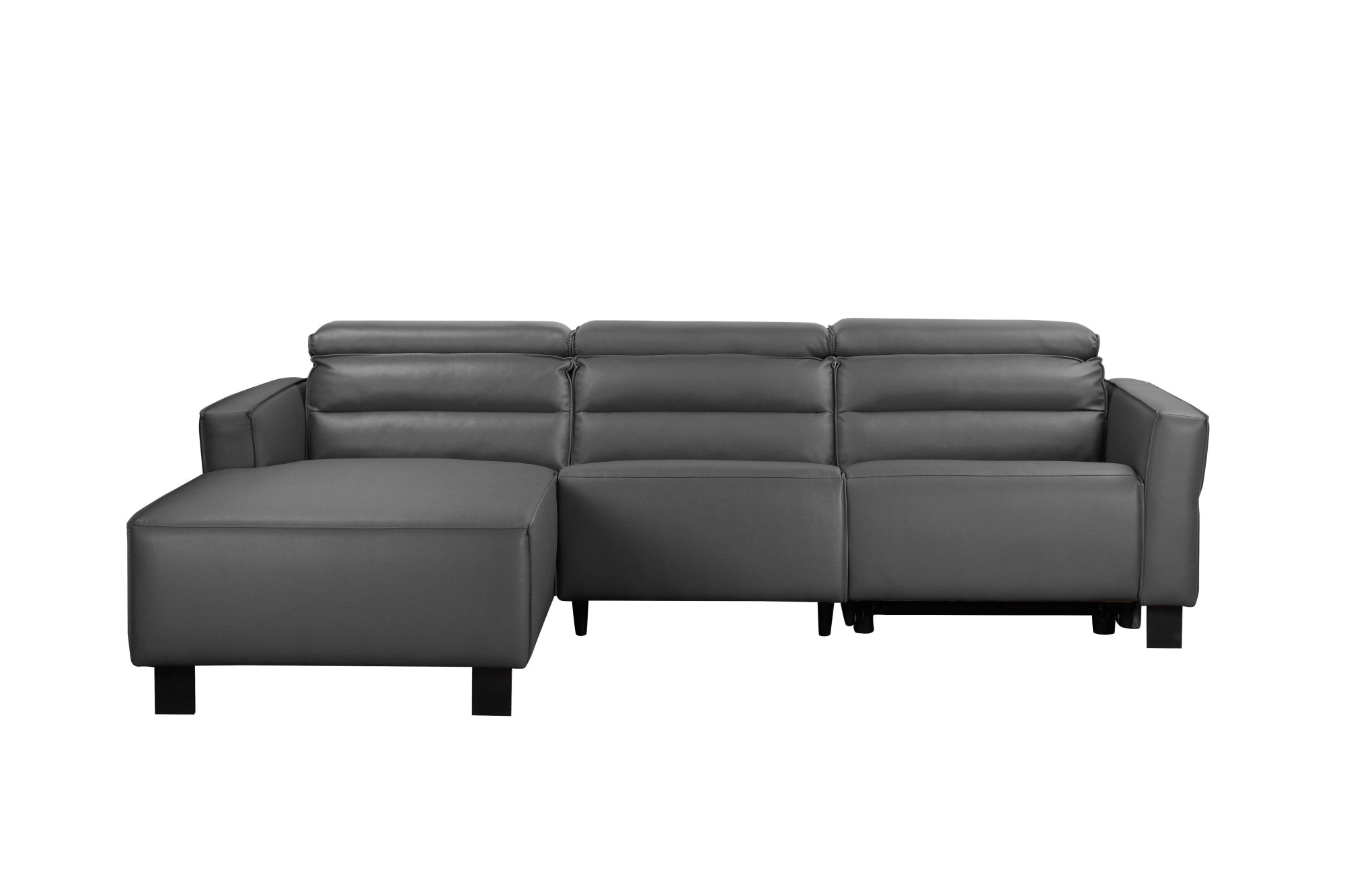 Places of Style Ecksofa »Carpari, L-Form, 263 cm, mit manueller o. elektrischer Relaxfunktion«, und USB/ Kopfteilverstellg