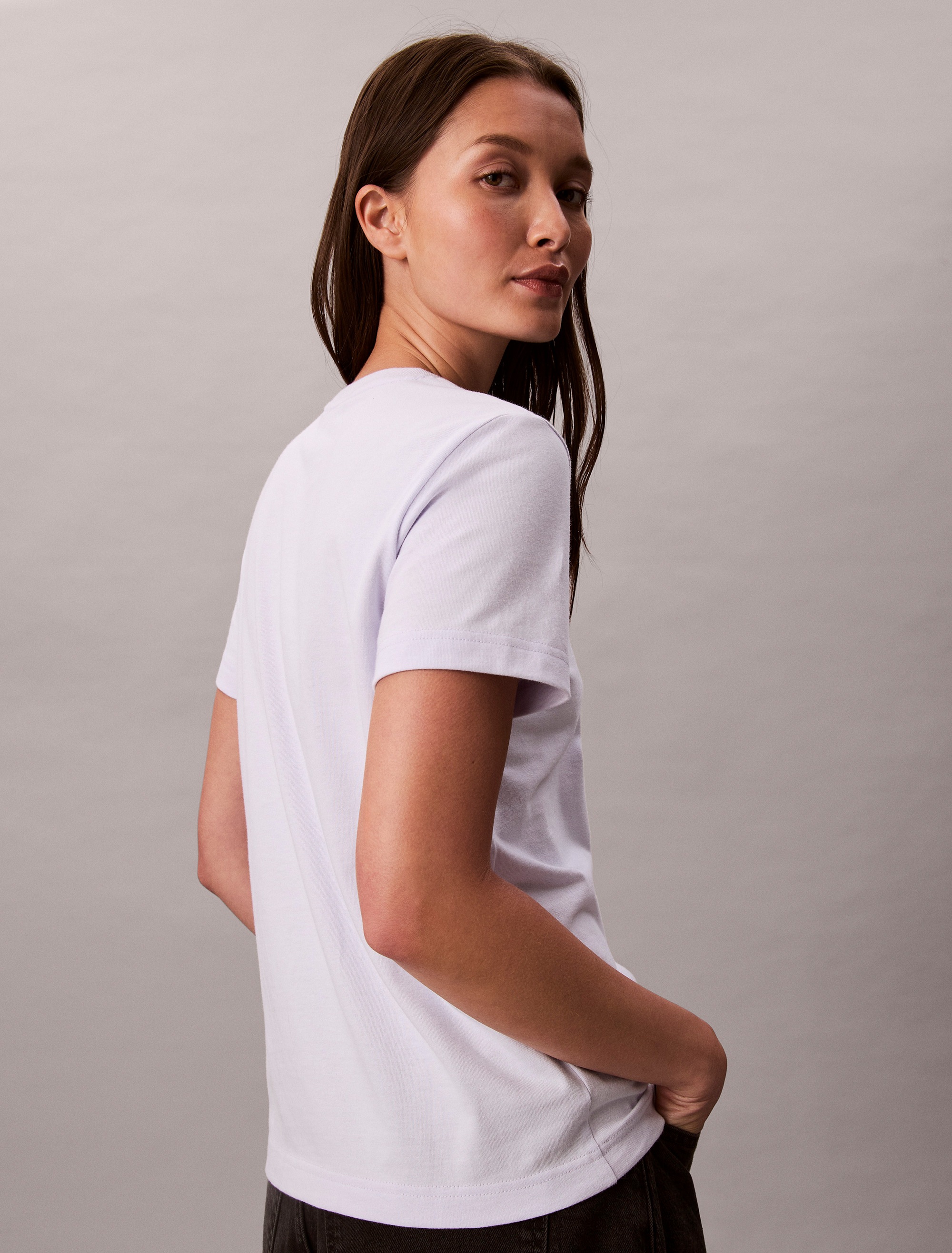 Thumbnail - Calvin Klein Jeans T-Shirt "Archive Jersey Crew Tee EU" Mit Rundhalsausschnitt