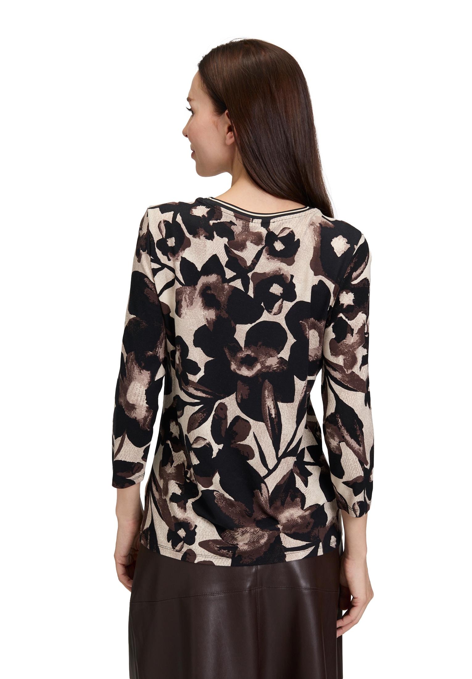 Betty Barclay 3/4-Arm-Shirt »Betty Barclay Damen Basic Shirt mit Rundhalsausschnitt«, (1 tlg.)