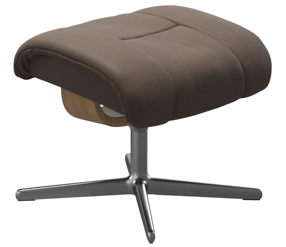 Stressless® Fußhocker »Reno« mit Cross Base, Größe S, M & L, Holzakzent Eiche