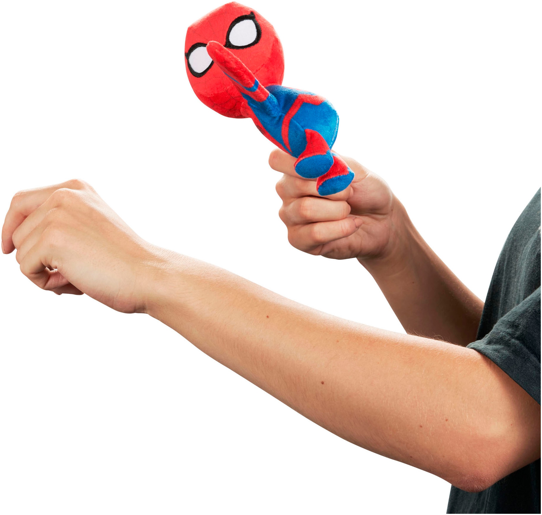 SIMBA Plüschfigur »Marvel Spider-Man Schnapparmband, 17 cm«