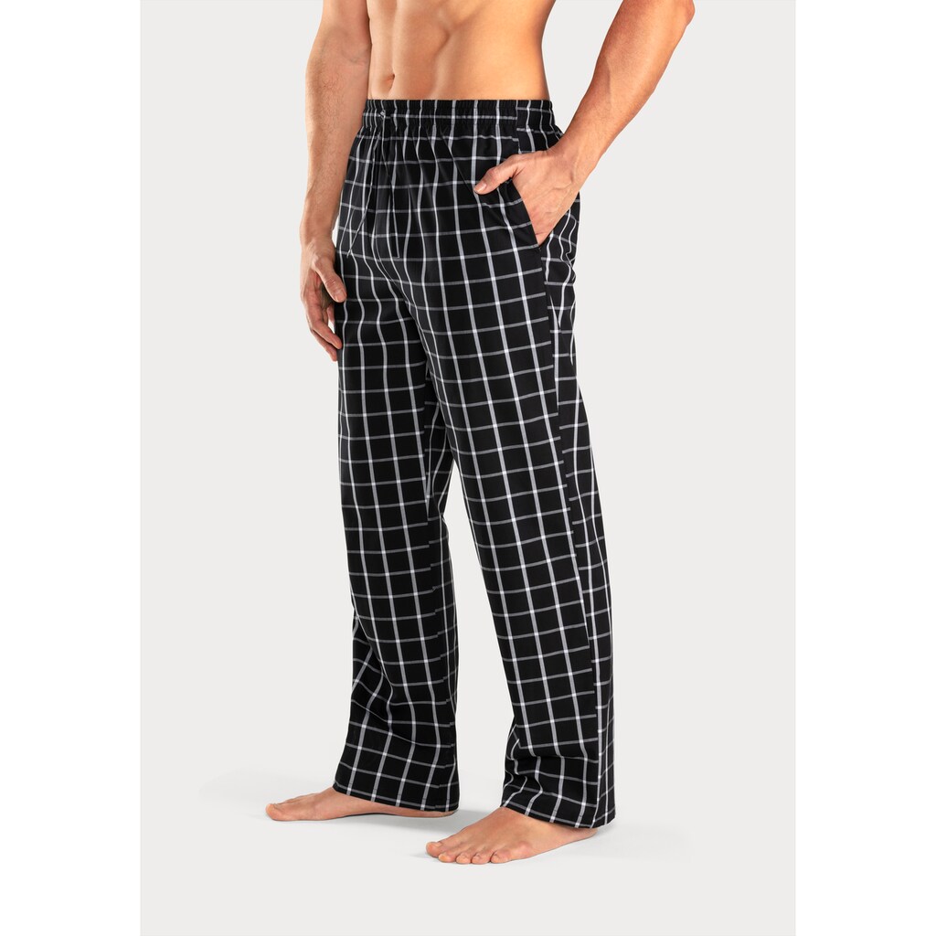 AUTHENTIC LE JOGGER Pyjamahose, mit Seitentaschen und Bindeband