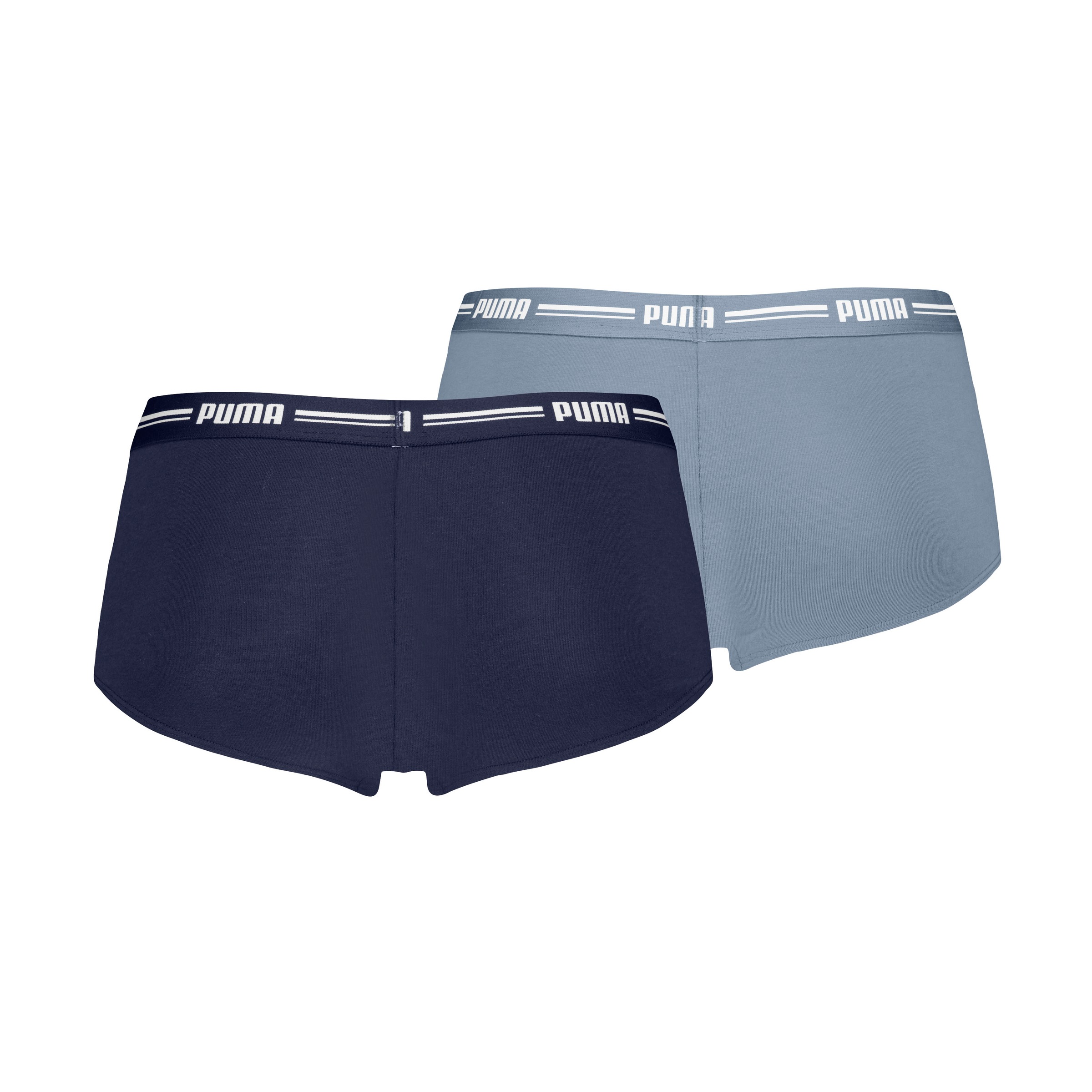 PUMA Panty "PUMA WOMEN MINI SHORT 2P PACK", (Packung, 2er Pack), mit markan günstig online kaufen