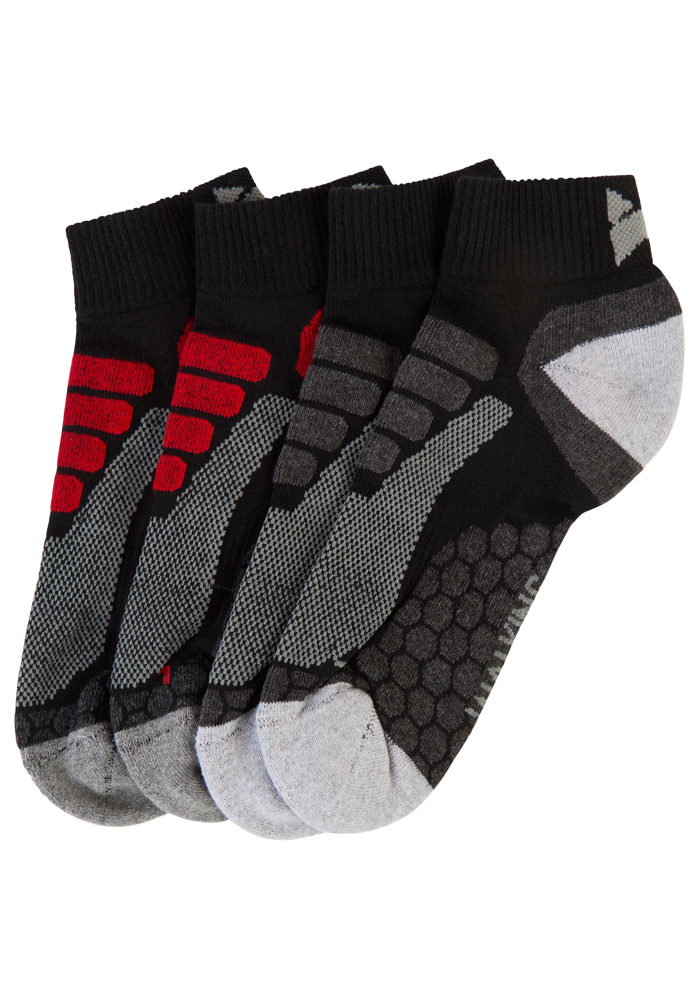 XTREME sockswear Laufsocken 2 Stk. tlg. Unisex Sport- und Funktionssocken mit Rippstruktur