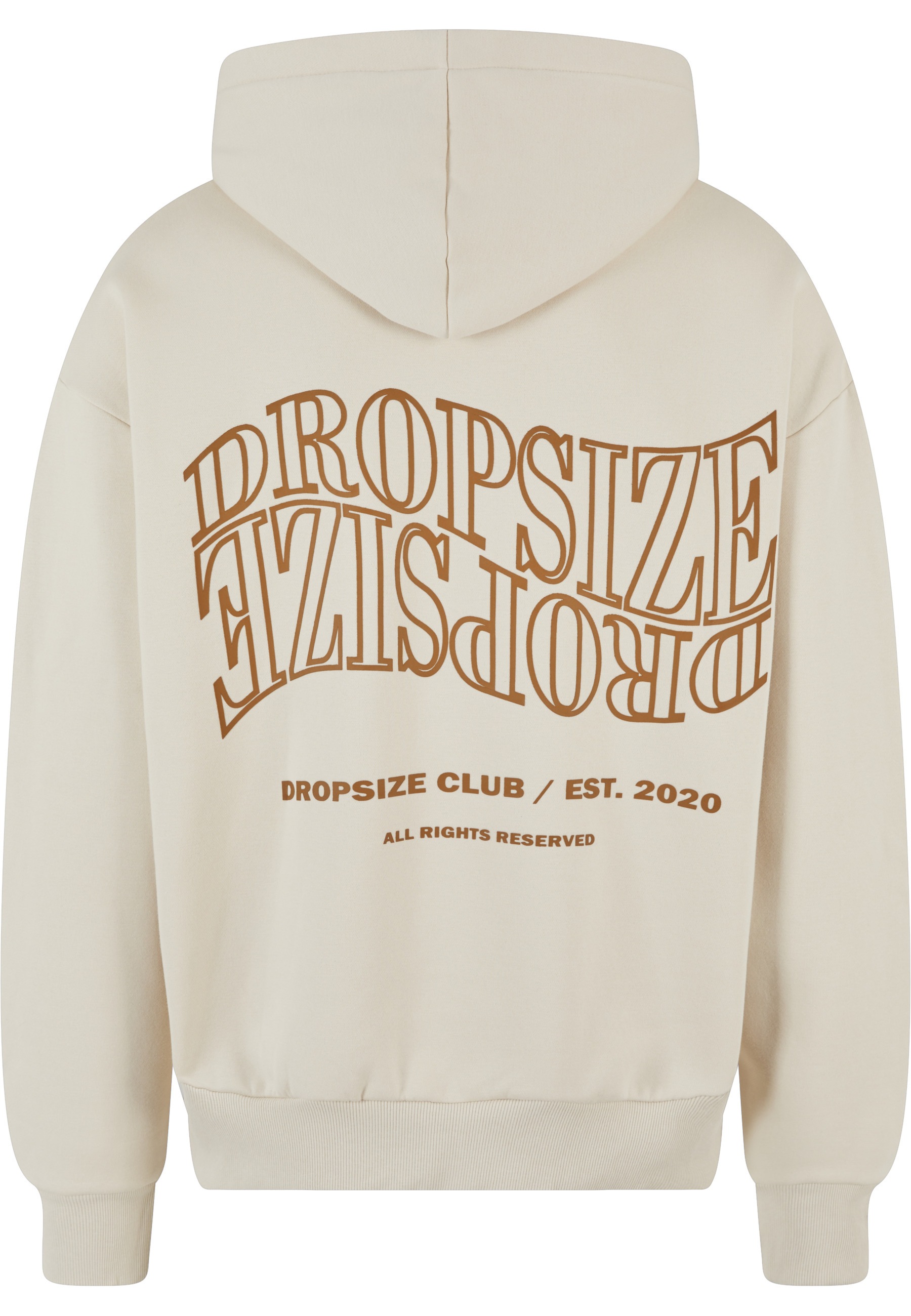 Dropsize Kapuzenpullover "Dropsize Herren Heavy Oversize Mirrored Logo Hood günstig online kaufen