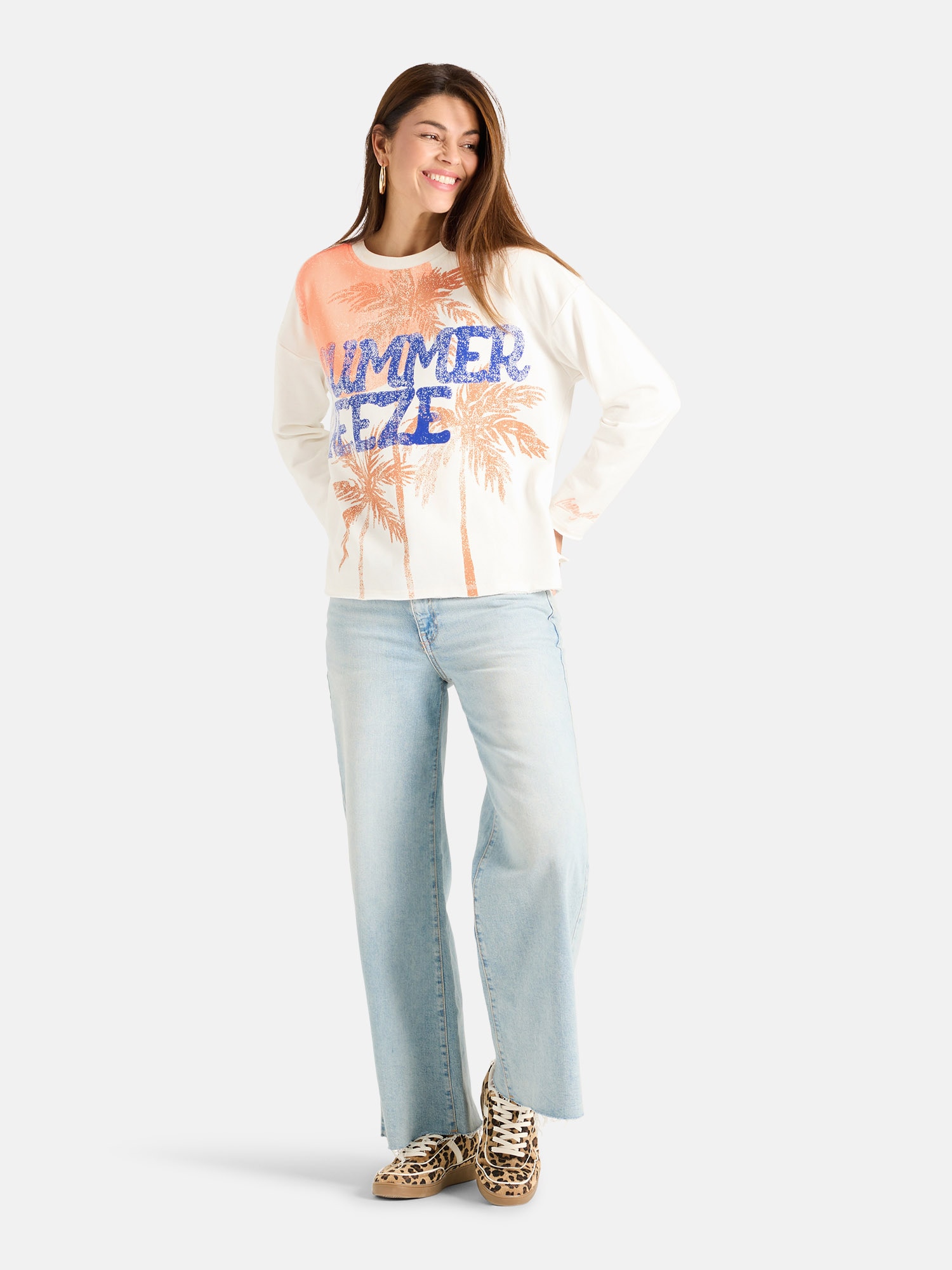 Lieblingsstück Longsweatshirt »BreezeL«, mit 80% Baumwolle
