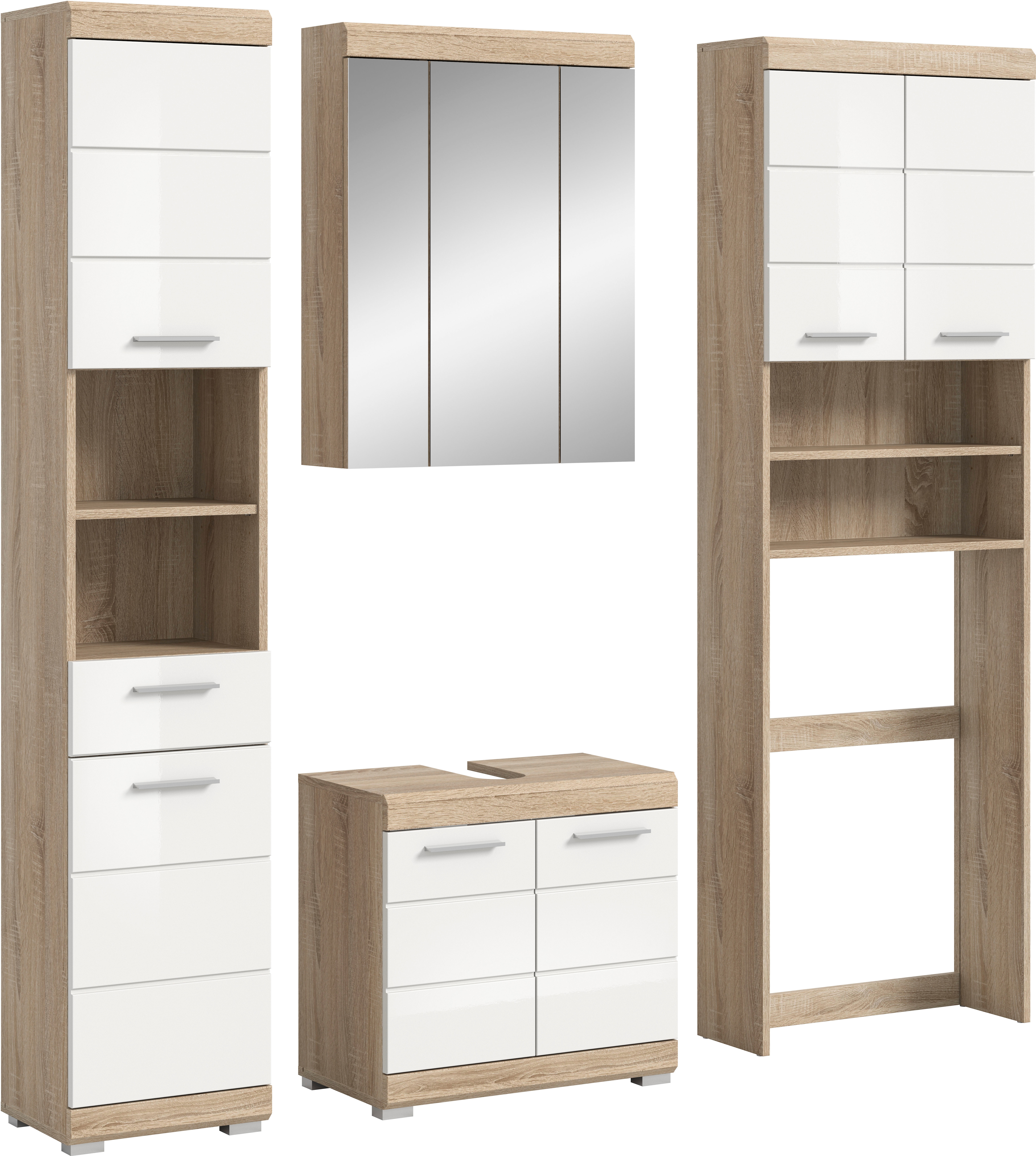 welltime "SIENA, 4 teilig, bestehend aus:" Set, TOPSELLER, 4 Stk. tlg.