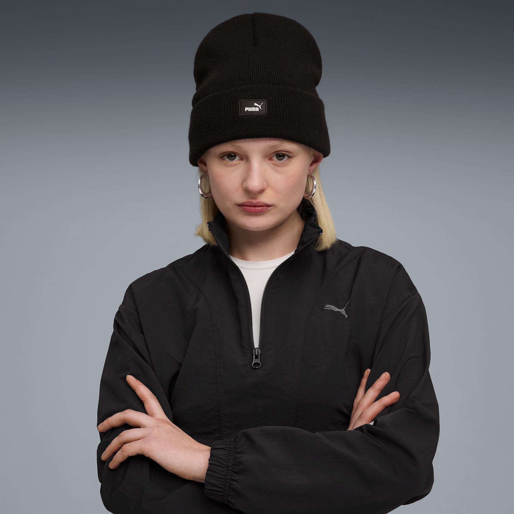 PUMA Beanie »ESS MID CROWN BEANIE«