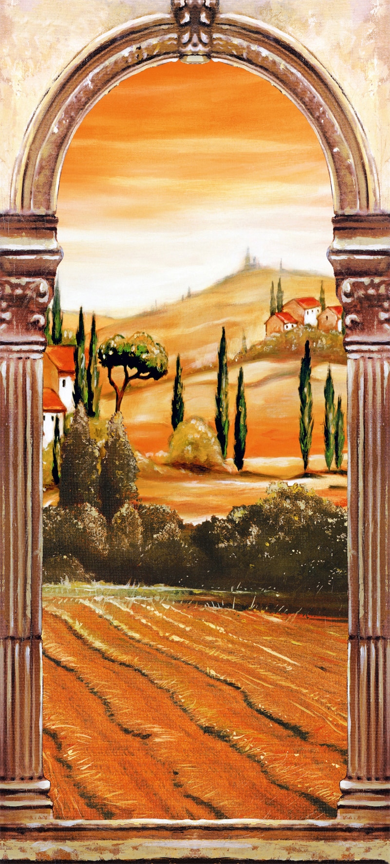 Papermoon "Toscana - Türtapete" matt