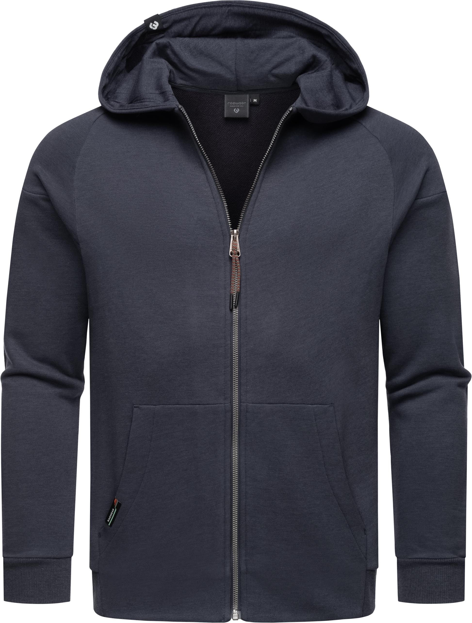 Kapuzensweatjacke »Zenway«, Herren Basic Sweatjacke mit Kapuze