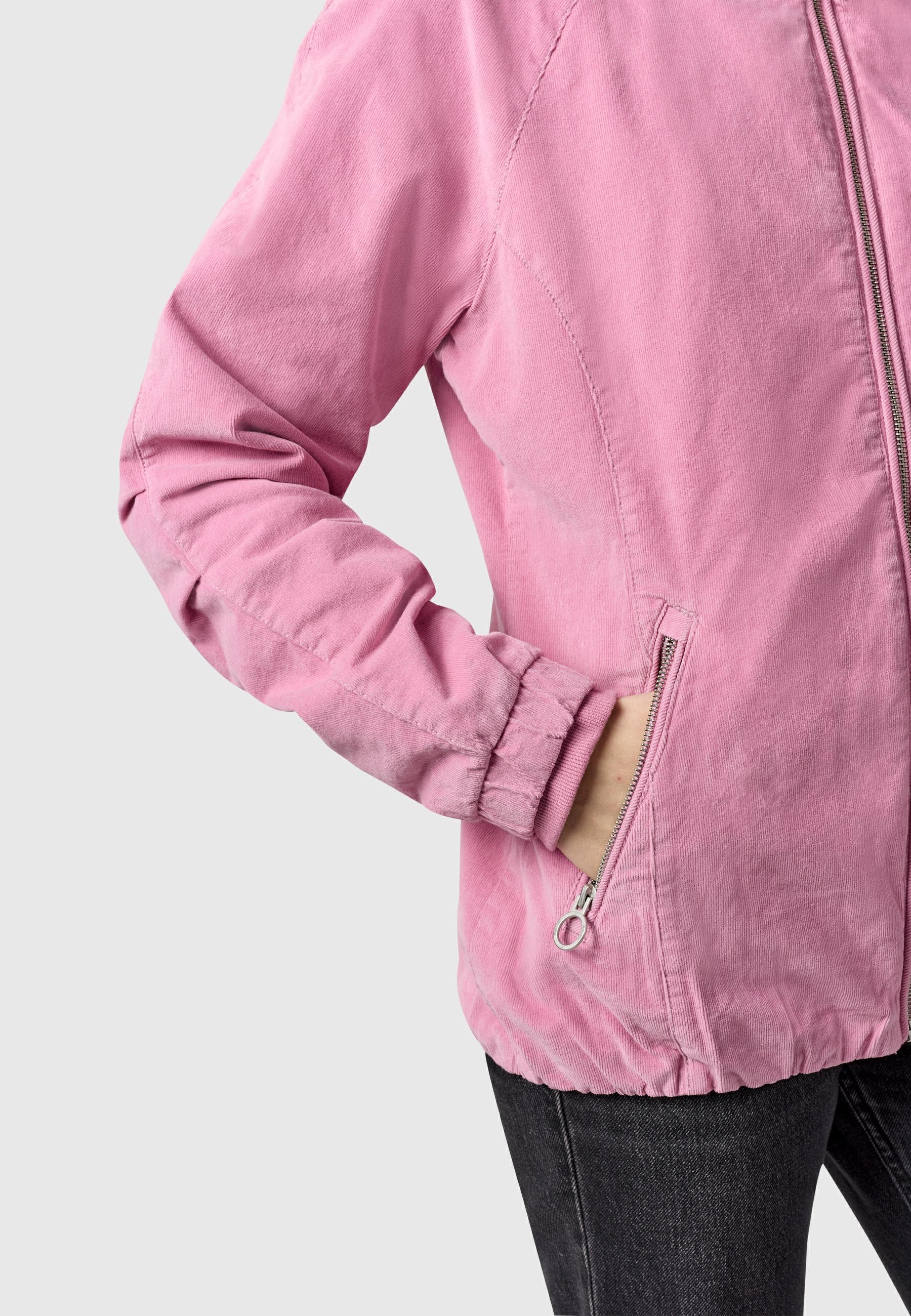 Ragwear Bomberjacke »Dizzie Cordy YOUMODO« mit Kapuze Cordjacke mit verstellbarer Kapuze