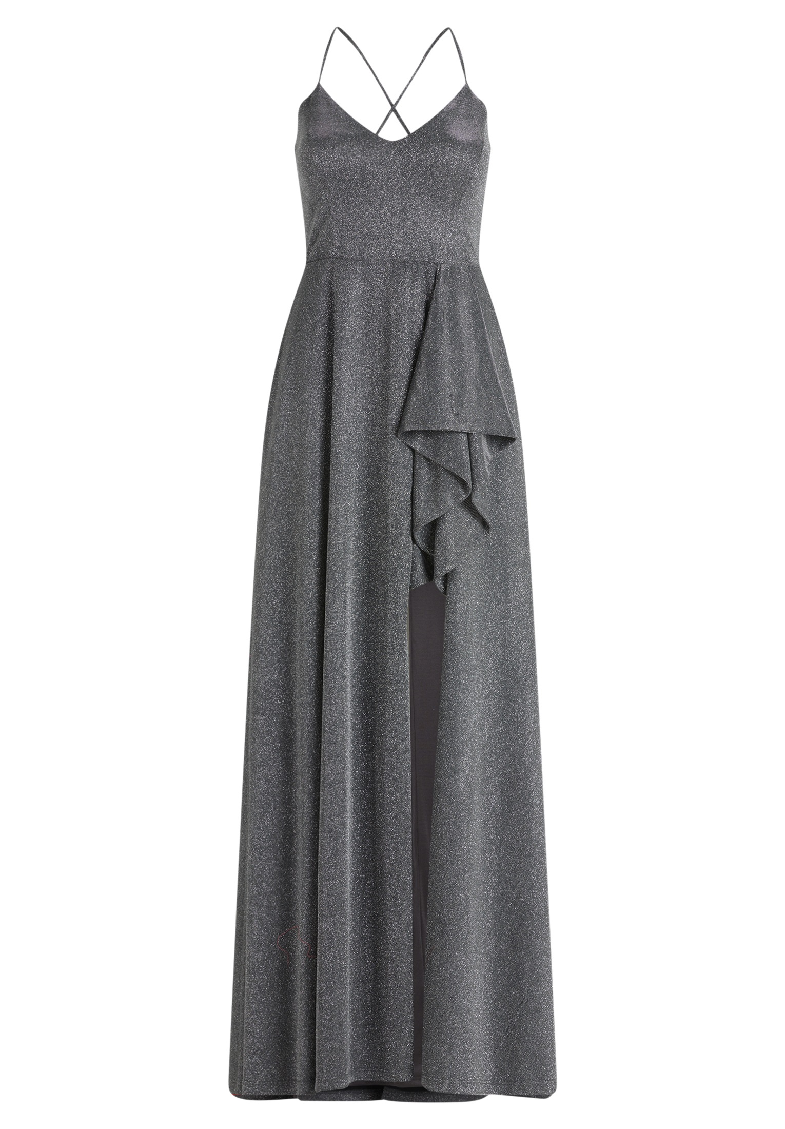 Vera Mont Abendkleid "Vera Mont Damen Abendkleid mit Schnürung", Glitzer günstig online kaufen
