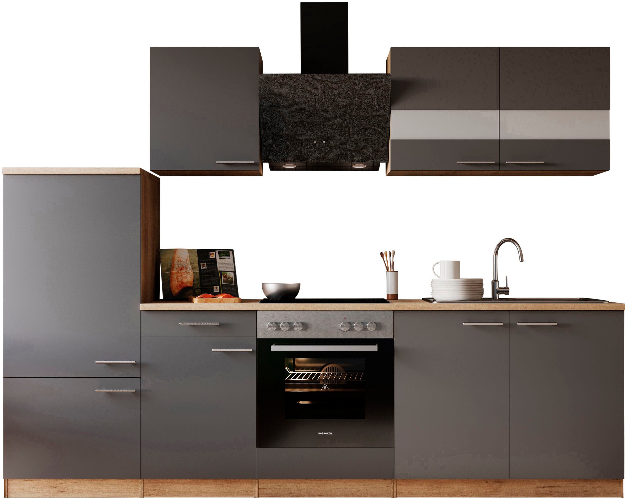 RESPEKTA Küche »Merle« Breite 270 cm su Soft-Cl...