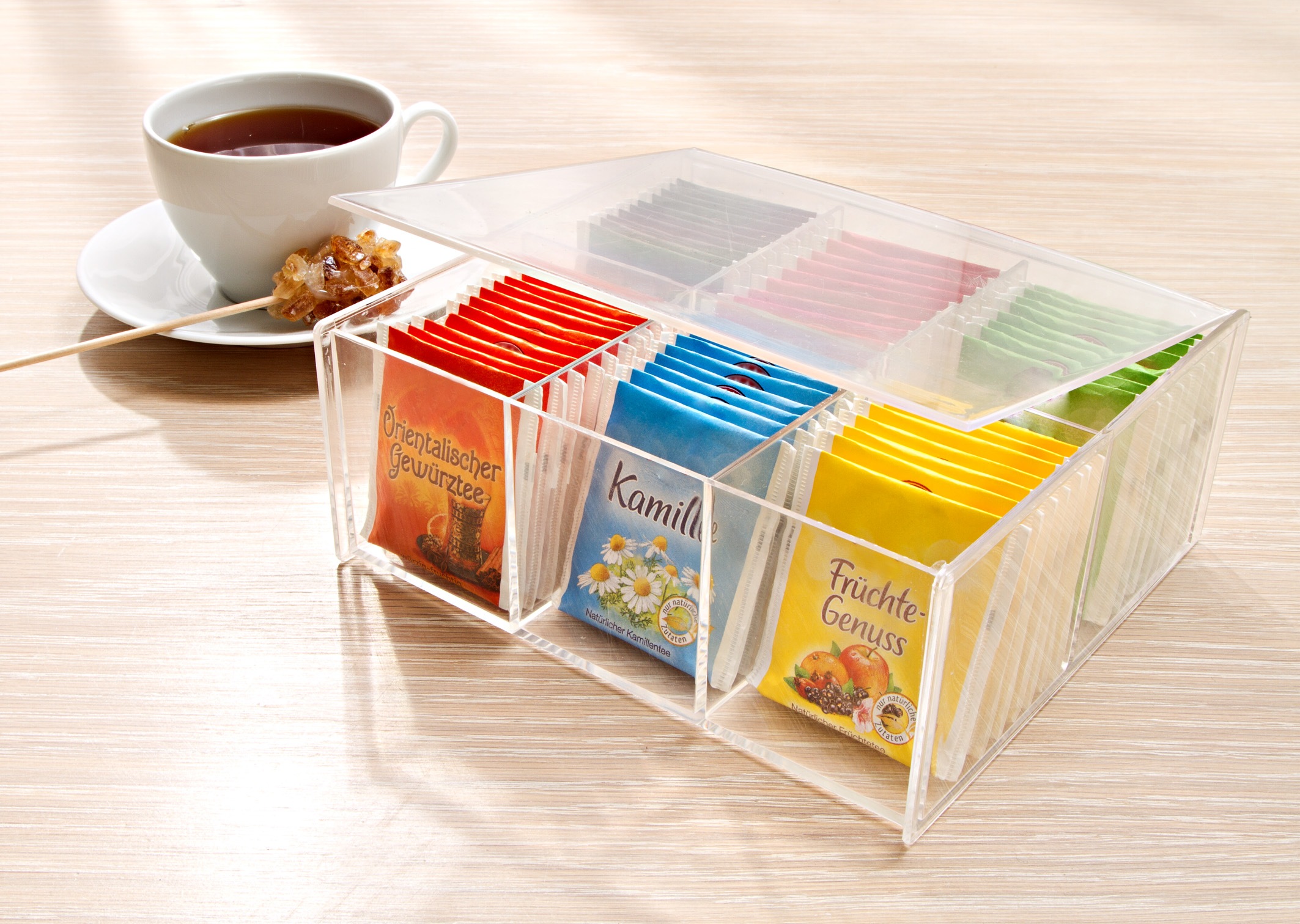 Ruco Teebox »mit Deckel«, (1 tlg.), Teeaufbewahrung, aromadicht, Made in Germany