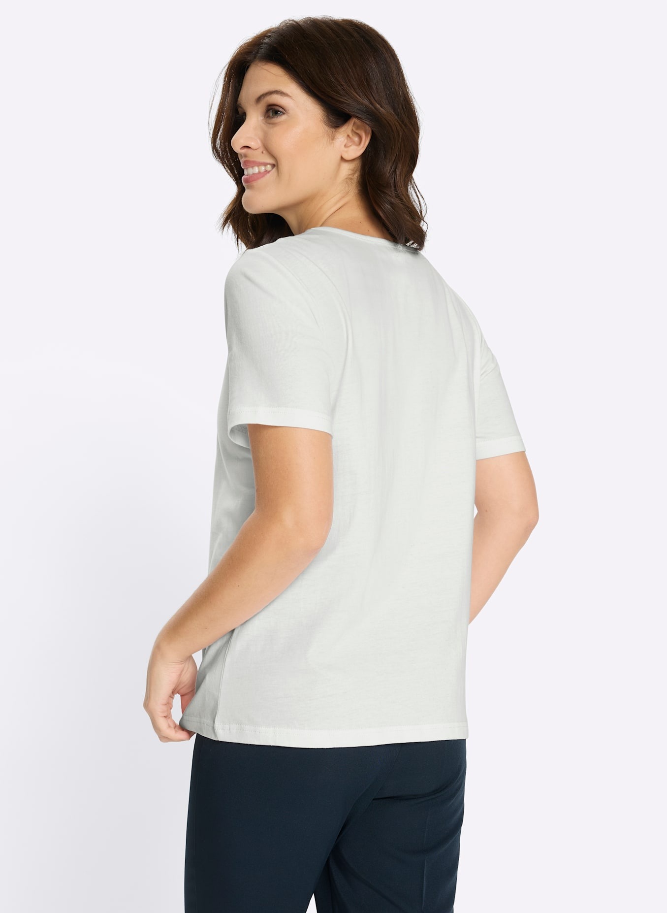 Classic Basics Kurzarmshirt "Druck-Shirt" 1 tlg. günstig online kaufen