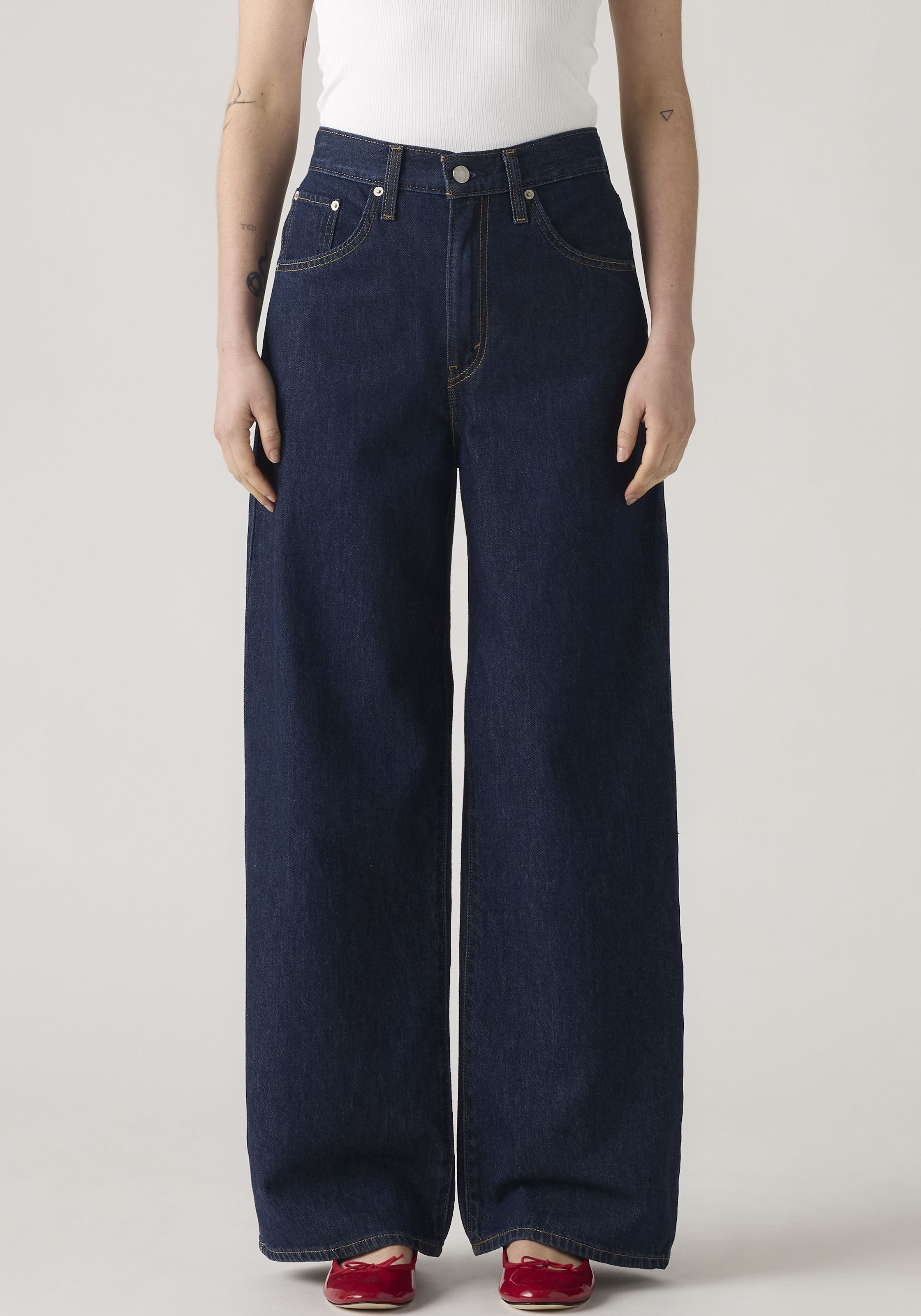 Levi's® Weite Jeans »CINCH BAGGY« Hohe Leibhöhe, weite Beinform