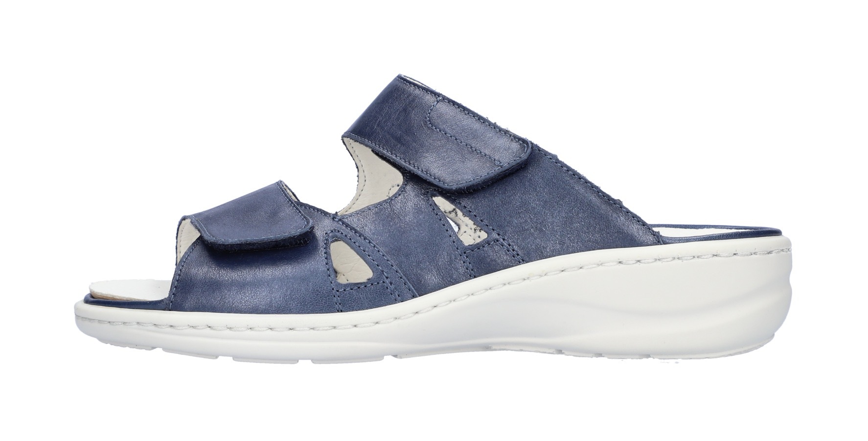 Waldläufer Pantolette »HERIA«, Hausschuh, Bequemschuh, Sommerschuh in Komfortweite H (= sehr weit)