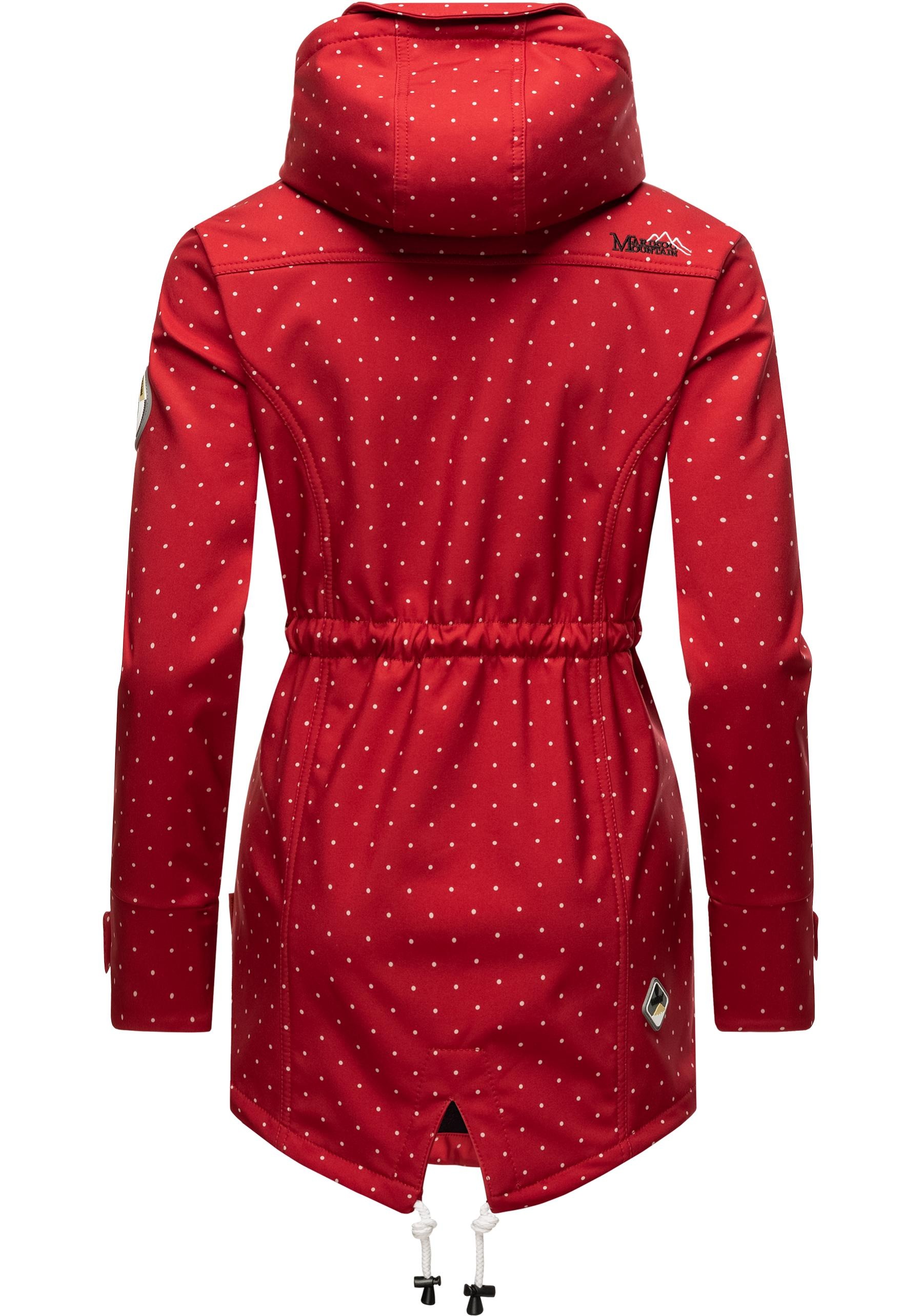 Thumbnail - Marikoo Funktionsmantel "Zimtzicke" Softshell Parka mit Kapuze