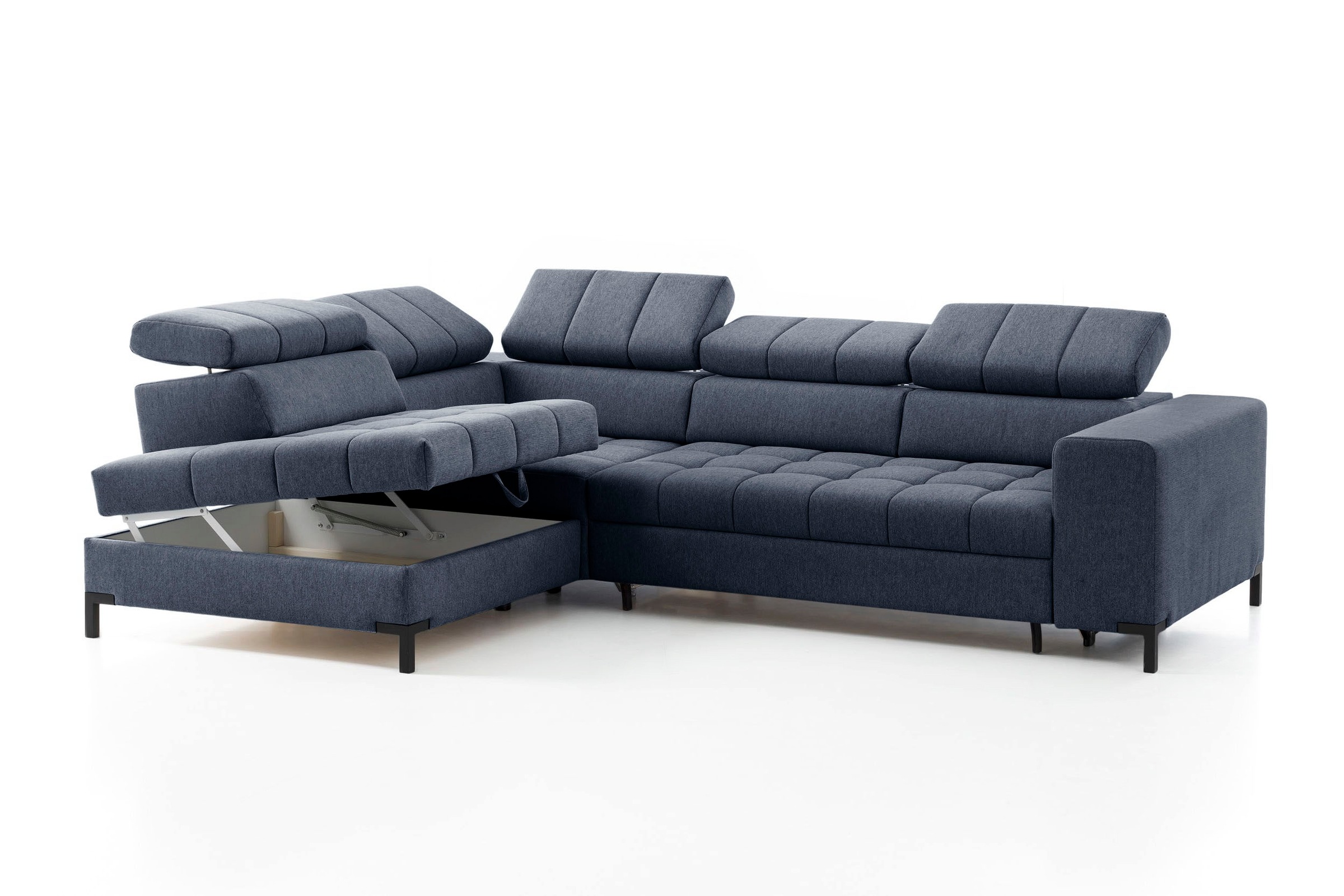 Thumbnail - exxpo - sofa fashion Ecksofa "Bocco, hochwertige Verarbeitung, toller Sitzkomfort, bequem, L-Form", wahlweise mit Bettfu...