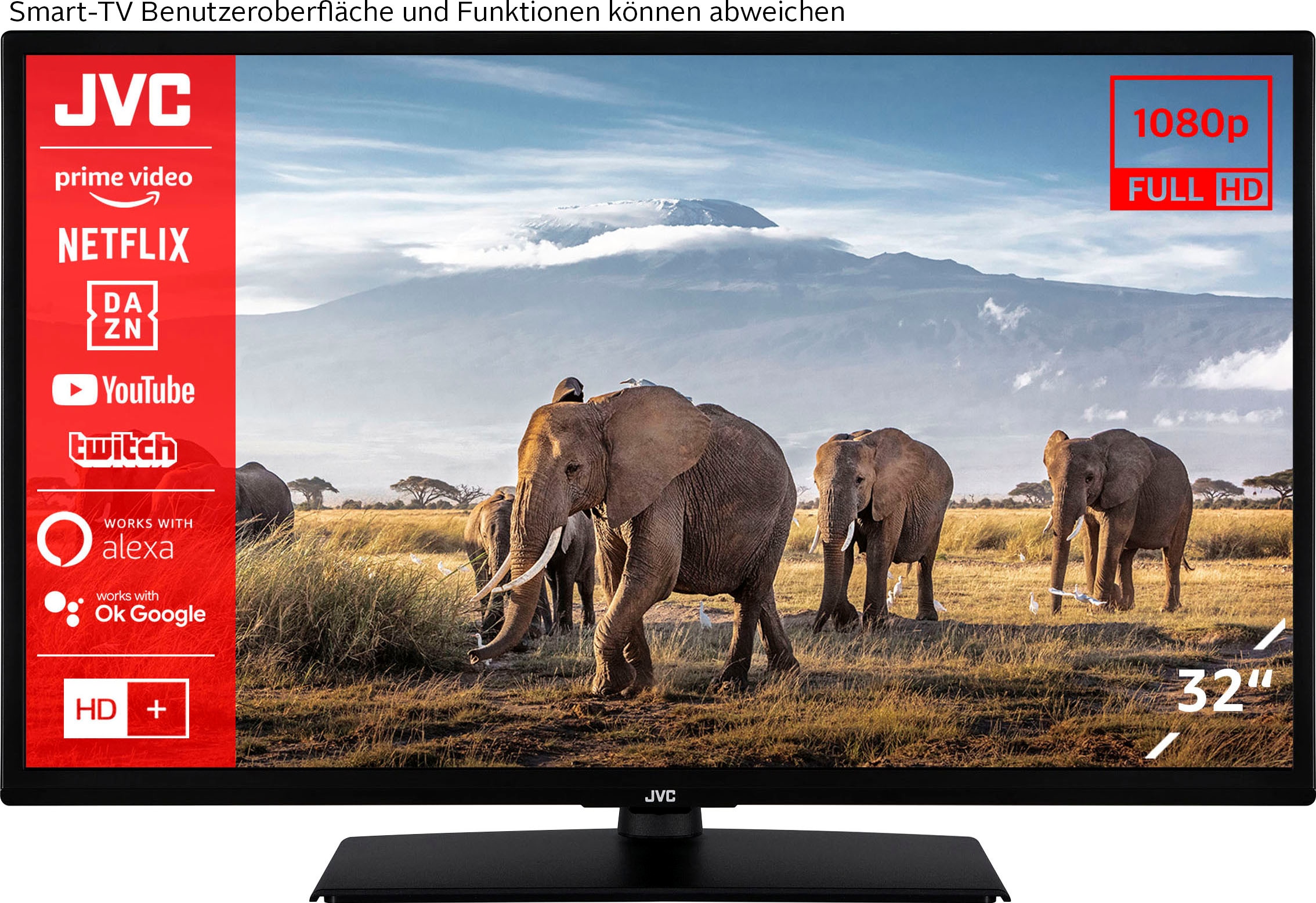 JVC LED-Fernseher »LT-32VF5157«, 80 cm/32 Zoll, Full HD, Smart-TV