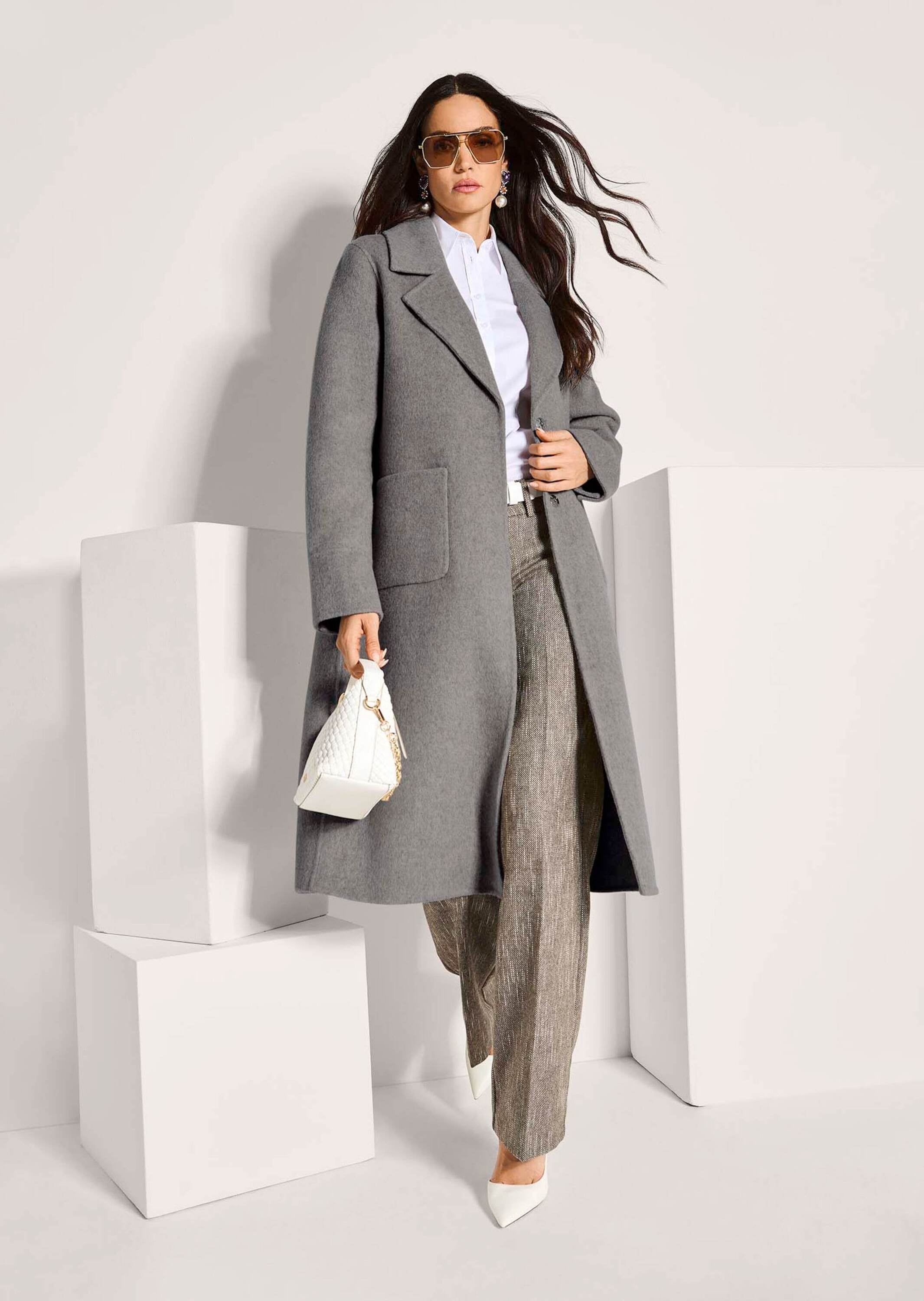 MADELEINE Langmantel »Mantel Doubleface-Mantel mit Kaschmir«