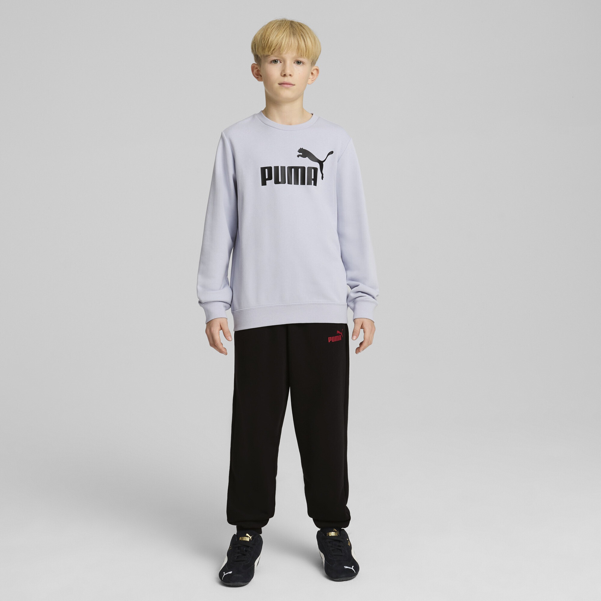 PUMA Jogginganzug »Essentials No. 1 Logo Crew Trainingsanzug Jungen«