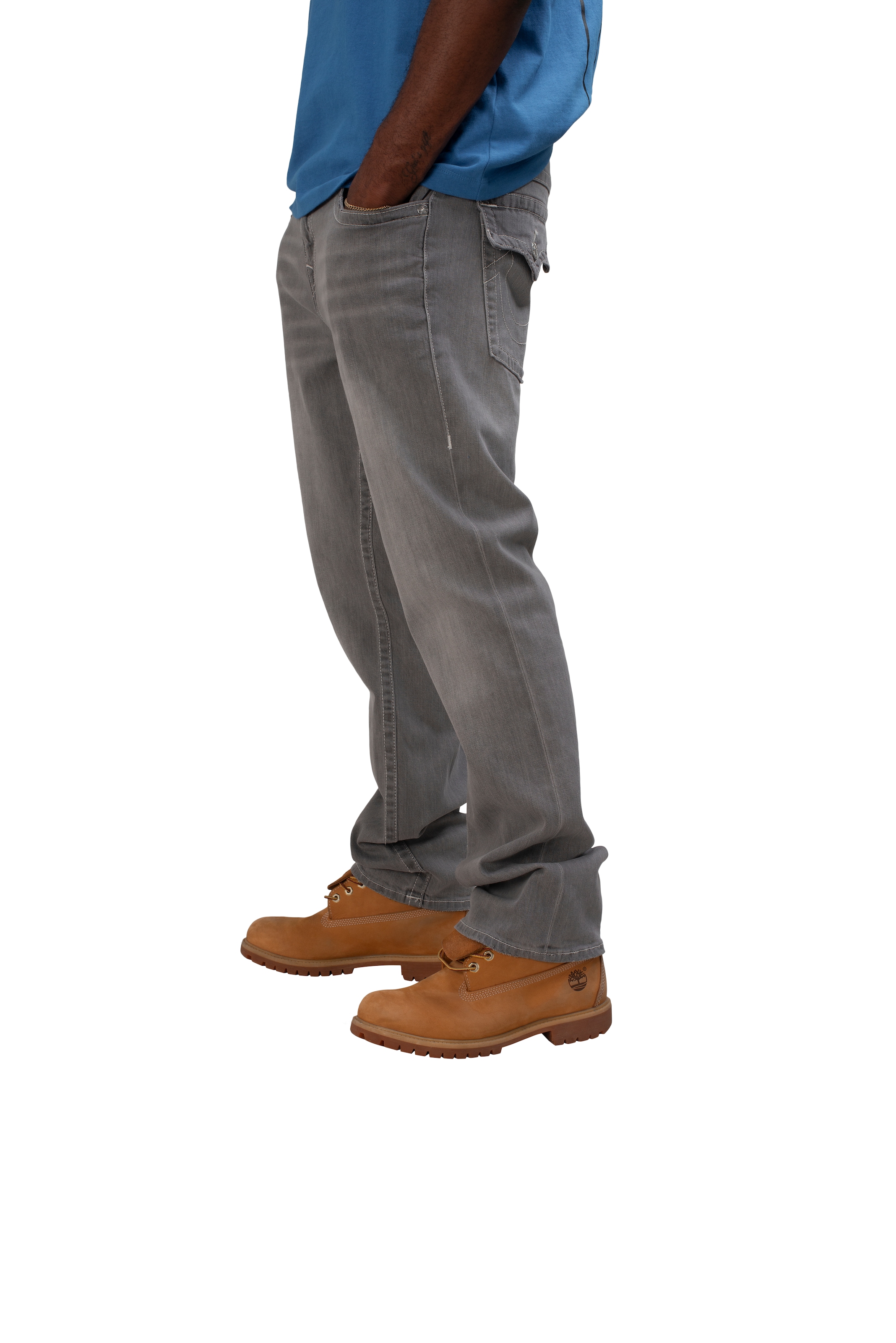 True Religion Straight-Jeans »RICKY SN FLAP« Baumwollmischung, straight fit