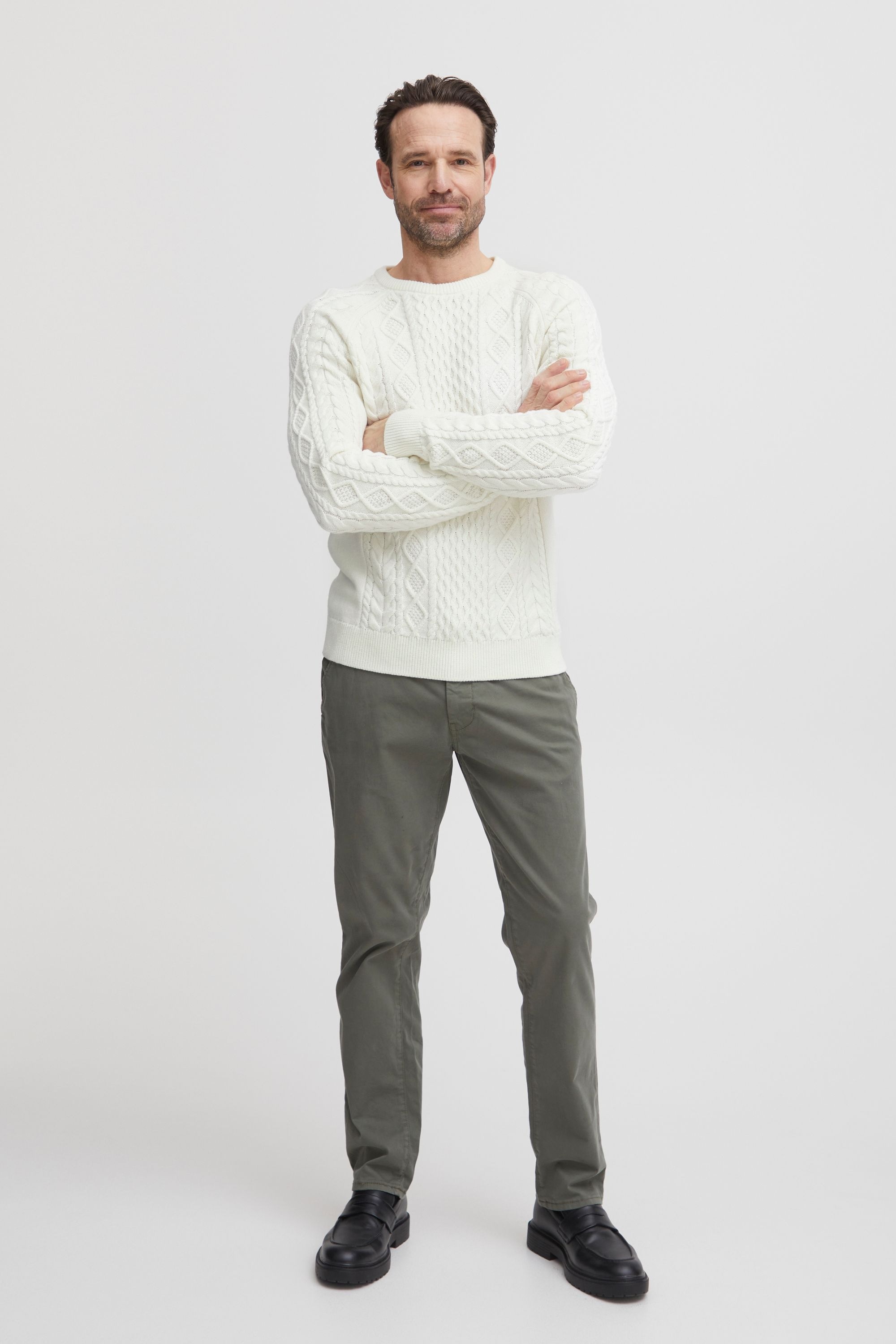 FQ1924 Strickfleece-Pullover "Strickpullover FQKyle" günstig online kaufen