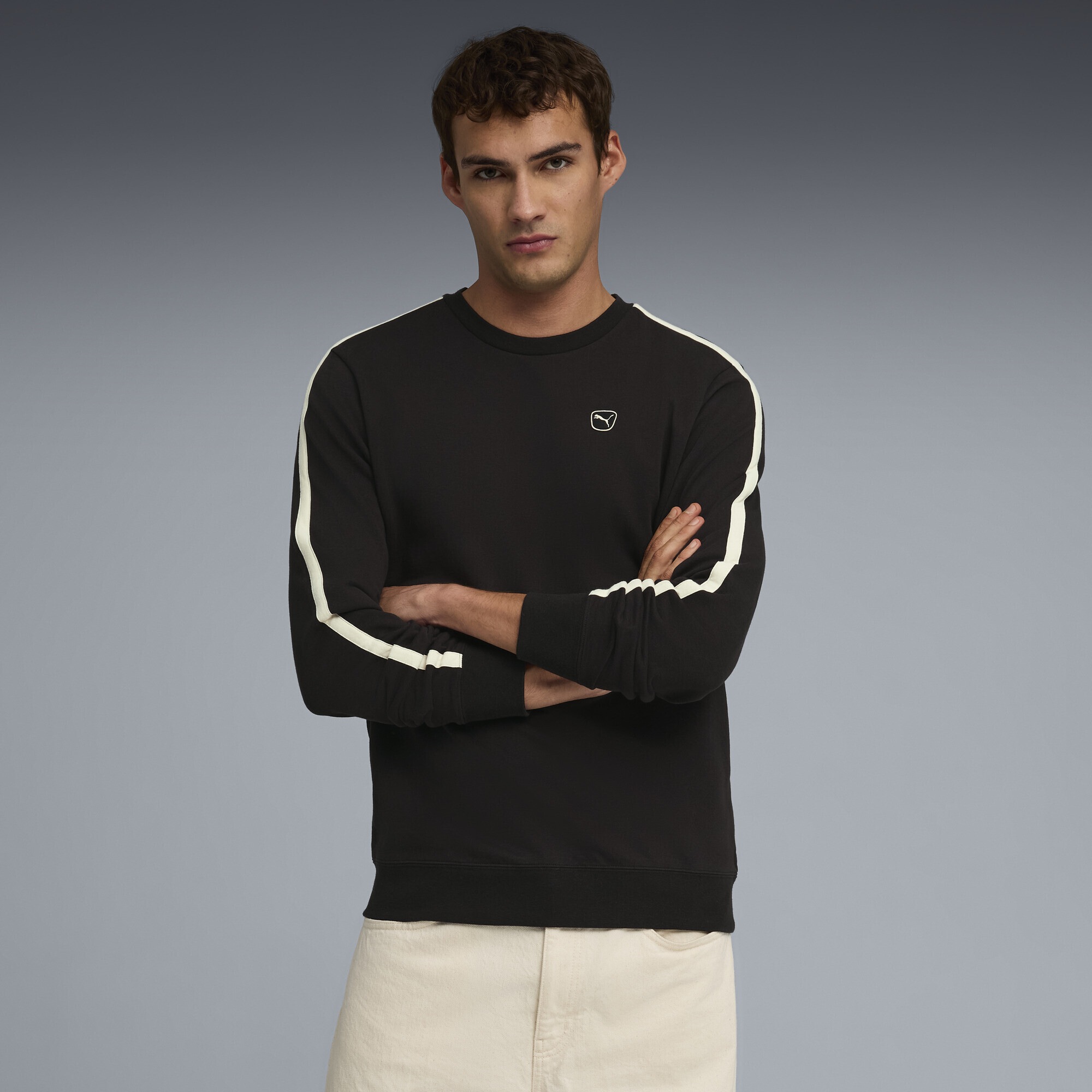 PUMA Sweatshirt »Essentials Elevated Sweatshirt mit Rundhalsausschnitt Herren«
