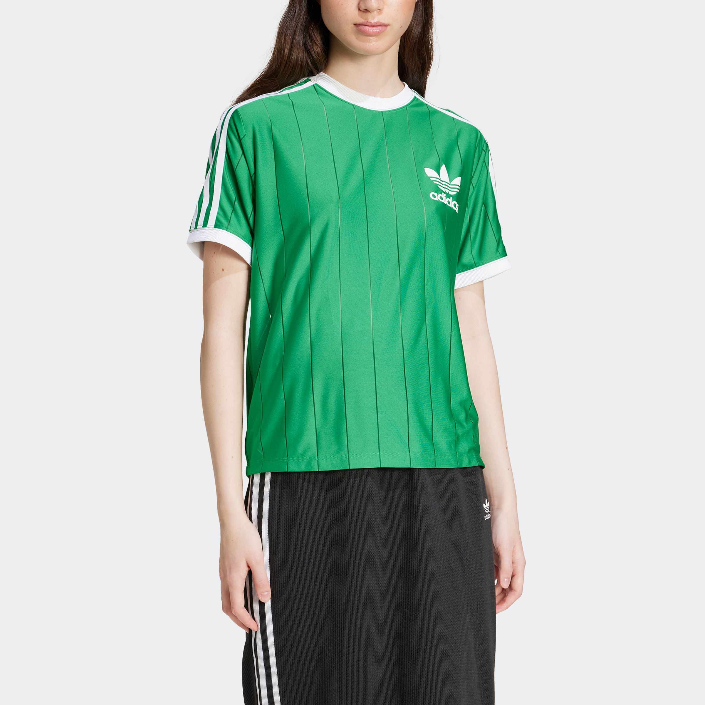 adidas Originals T-Shirt "ADICOLOR 3-STREIFEN PINSTRIPE" günstig online kaufen