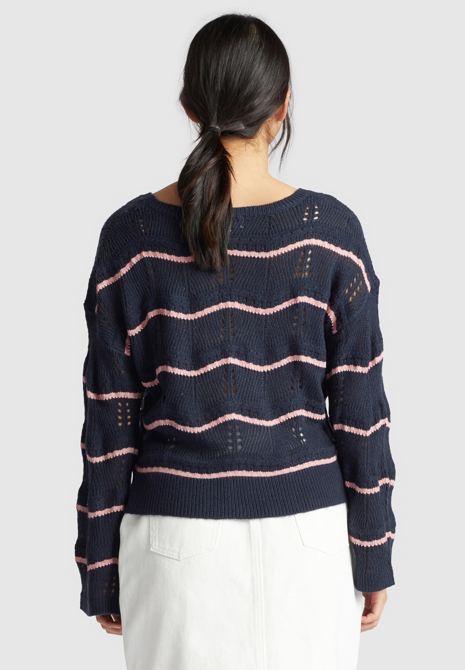 khujo Strickpullover »khujo Pullover BHEKA«, aus weichem Ajourstrick