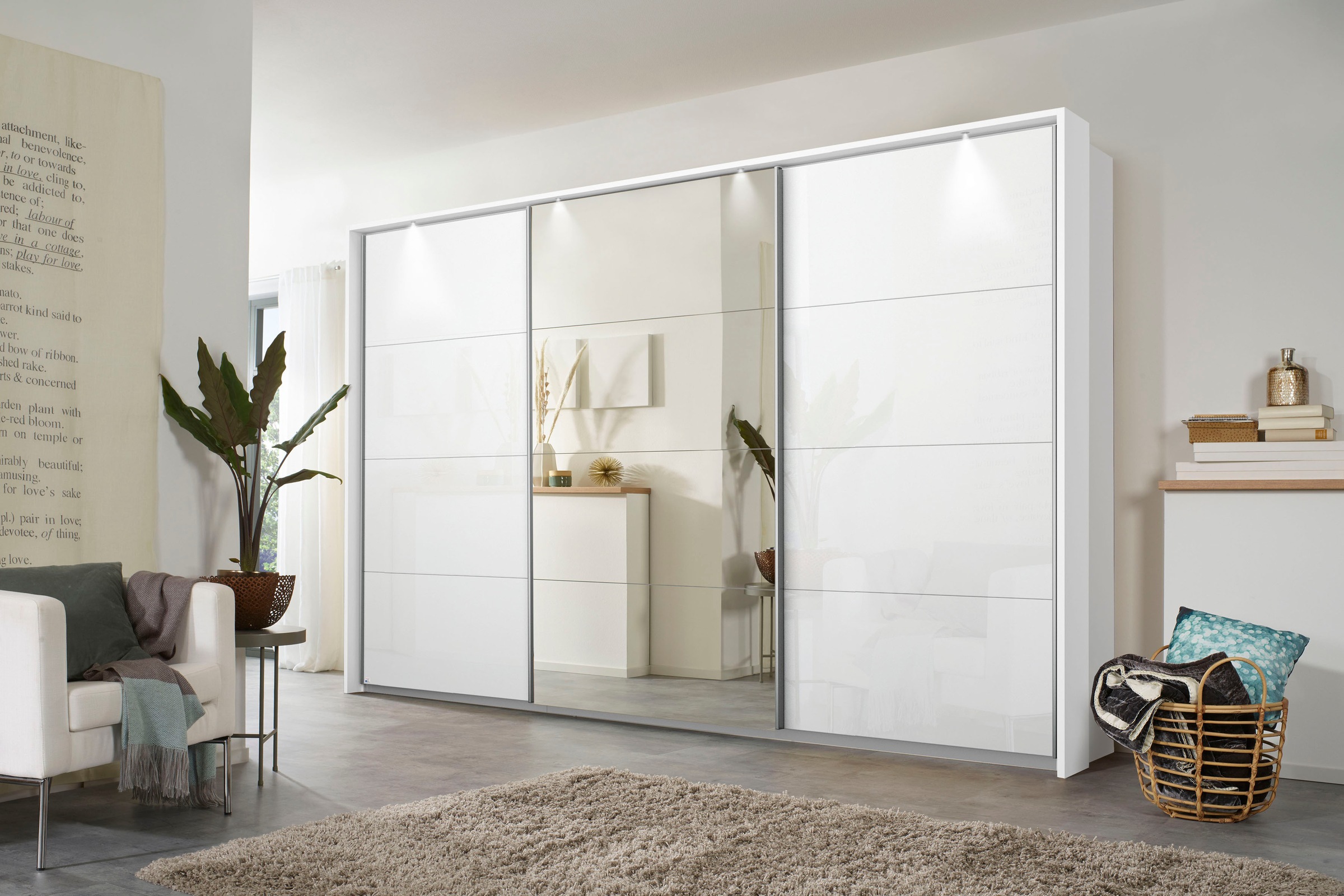 rauch Schwebetürenschrank "Kleiderschrank Schrank Garderobe Wäscheschrank A günstig online kaufen