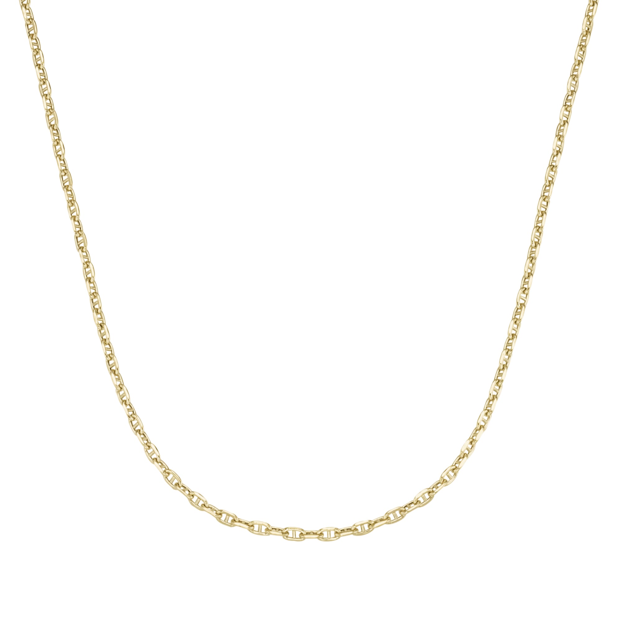 Goldkette »Stegankerkette, diamantiert, Gold 585«