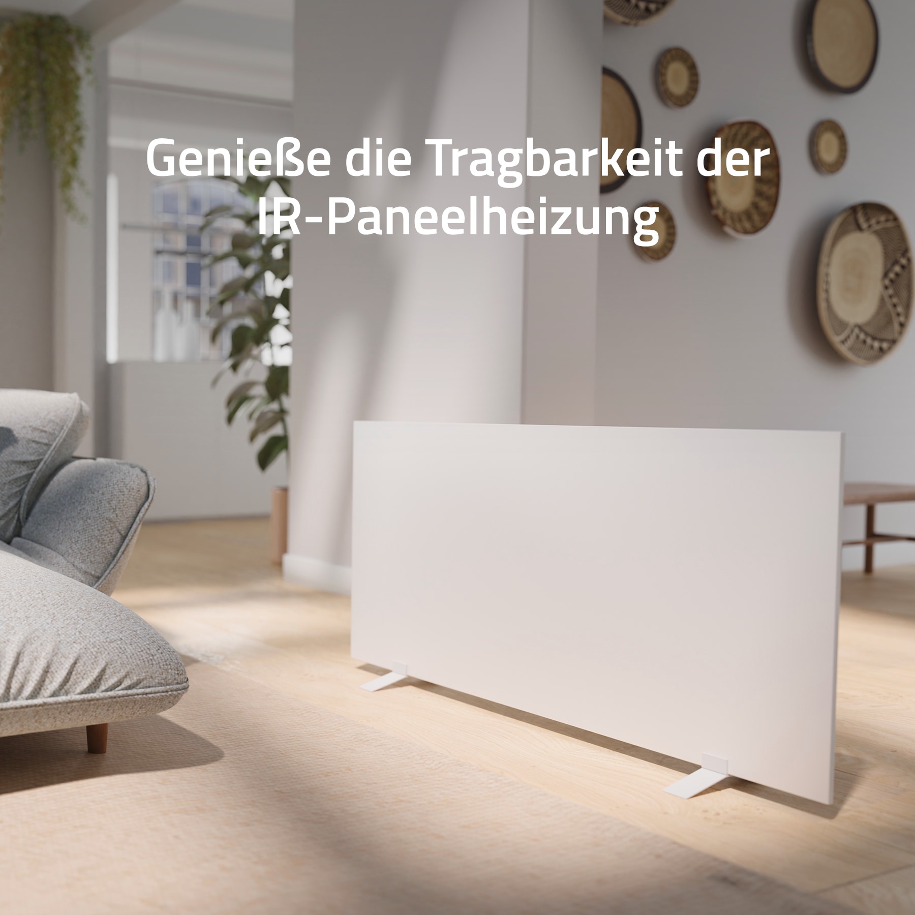 Hombli Smart-Home-Zubehör »Smartes Infrarot Heizpanel 700W«