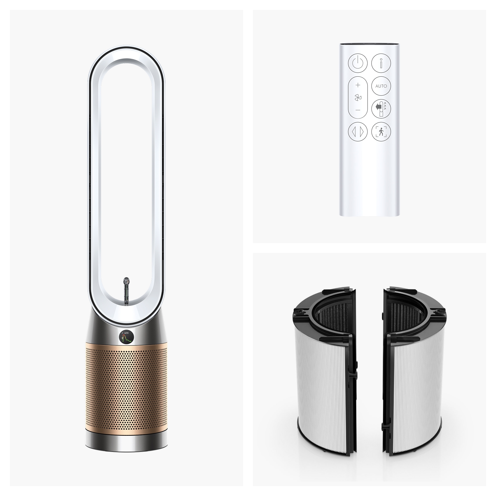 DYSON Luftreiniger »und Ventilator Dyson Find+Follow Purifier Cool PC3« für 40 qm Räume
