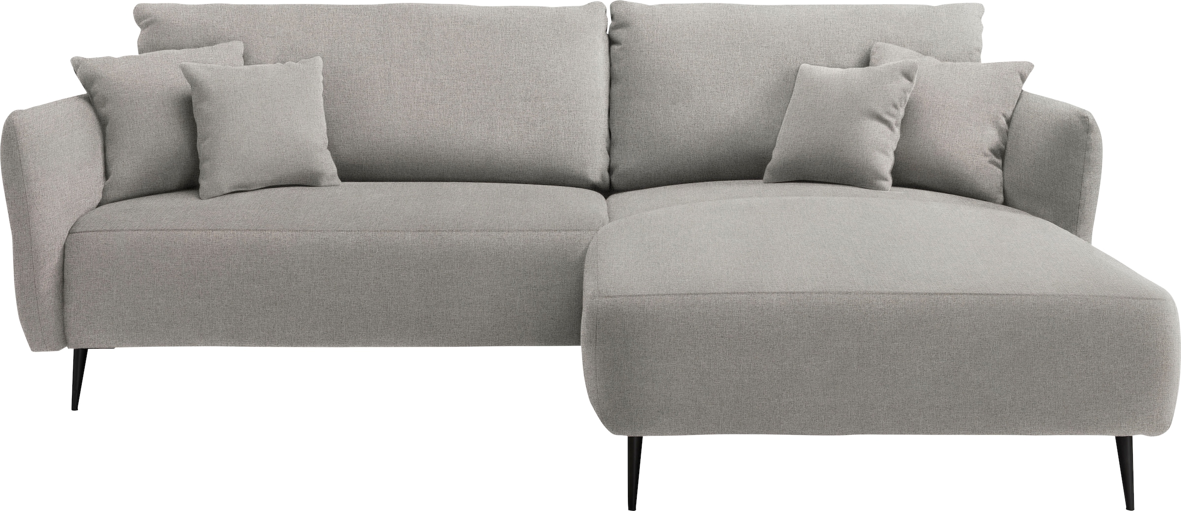 INOSIGN Ecksofa »Amarena L-Form«, inklusive Armlehnenverstellfunktion, 4x Zierkissen gratis