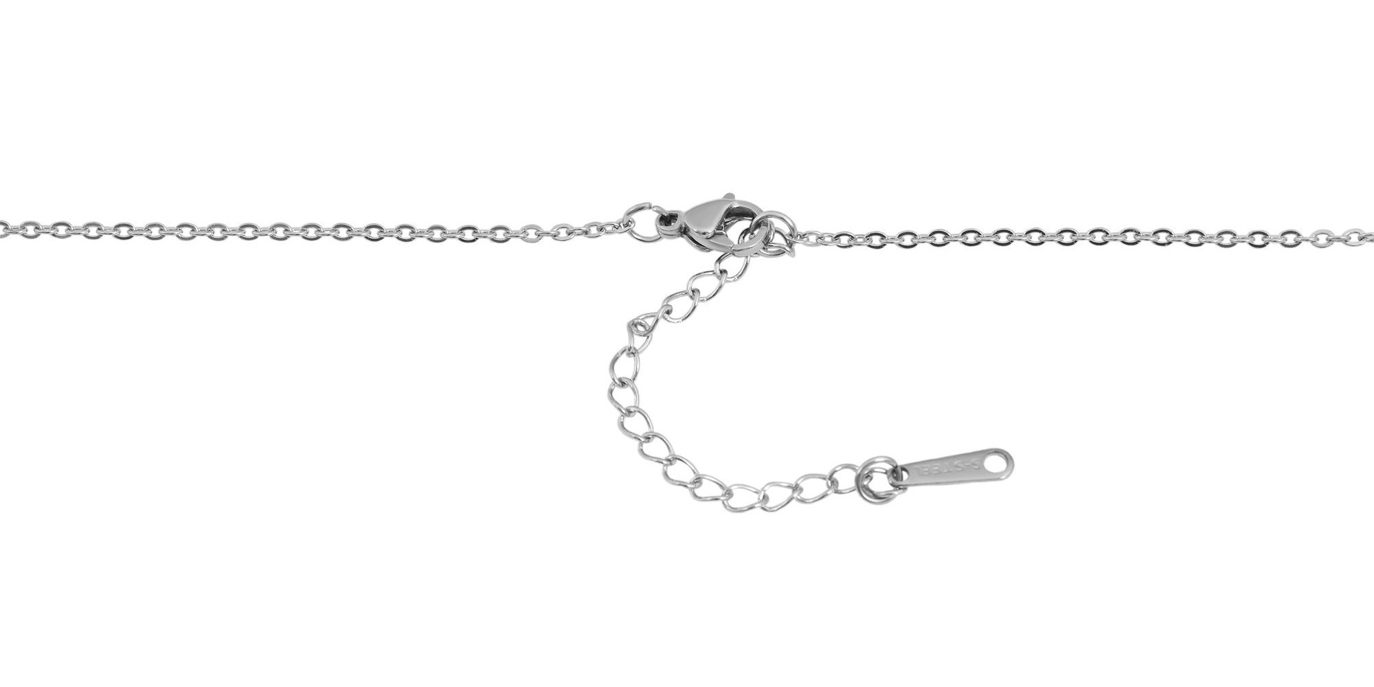 Adelia´s Kette ohne Anhänger »Damen Halskette mit Anhänger – Herz aus Edelstahl« Eine schöne Geschenkidee für jeden Anlass