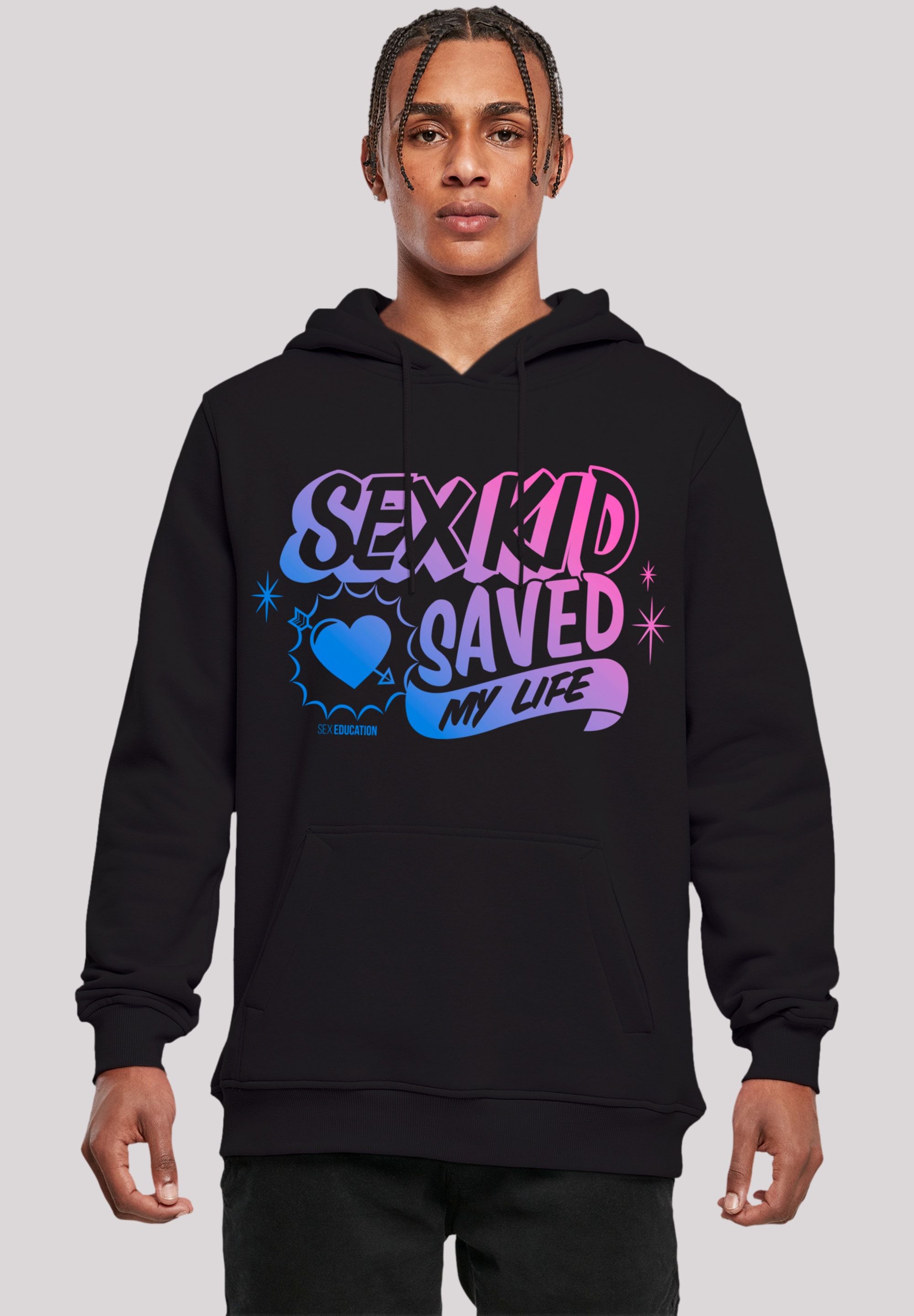 F4NT4STIC Kapuzenpullover "Sex Education Sex Kid Blend Netflix TV Series", Premium Qualität