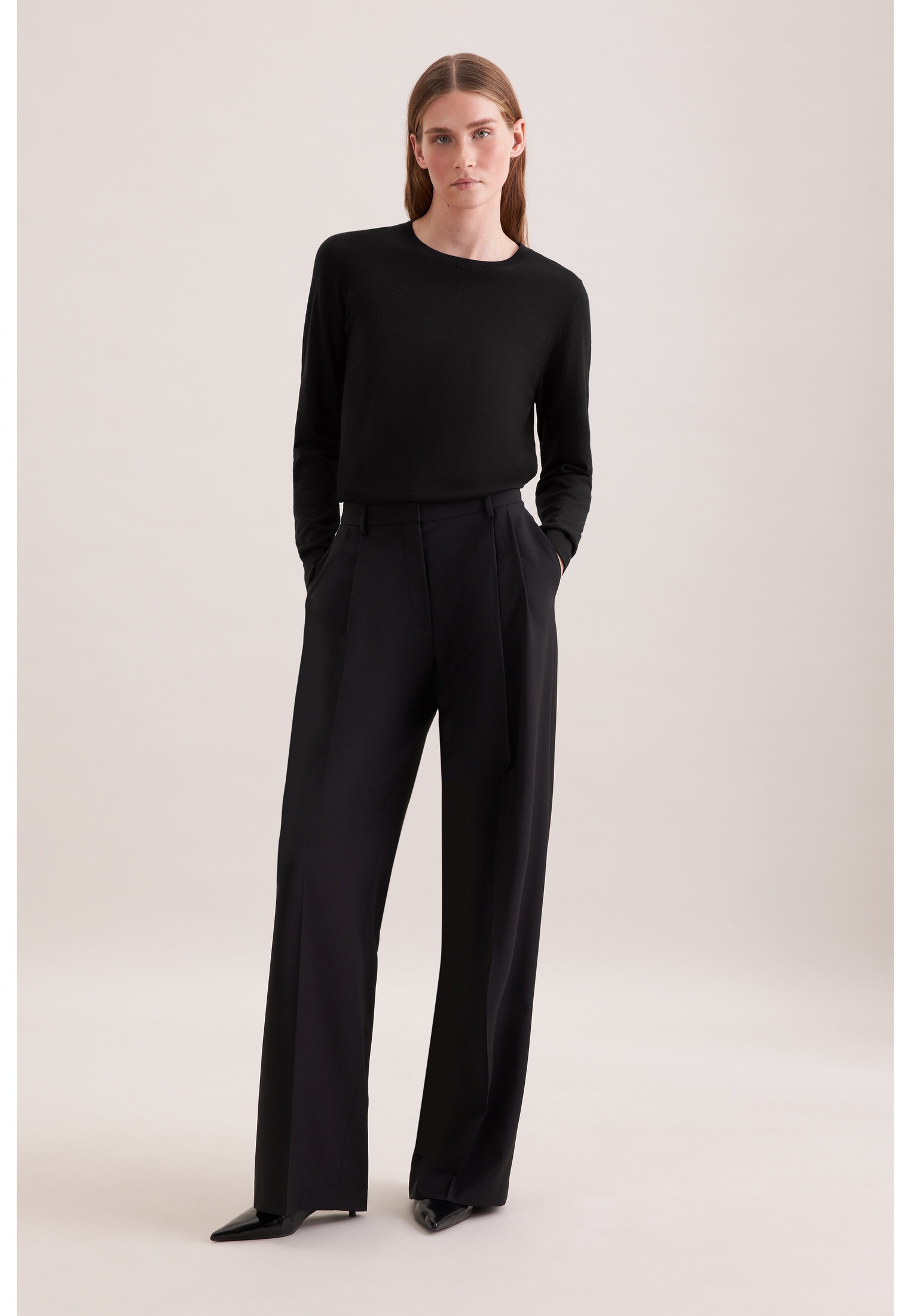 seidensticker Strickpullover Sweater Uni