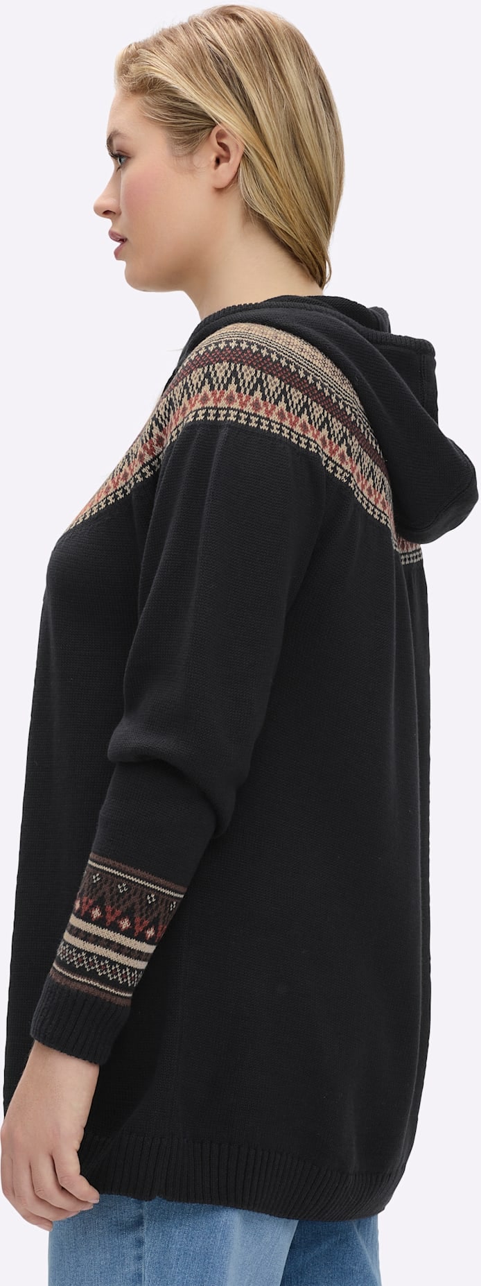 Sheego Kapuzenpullover »Kapuzen-Pullover«
