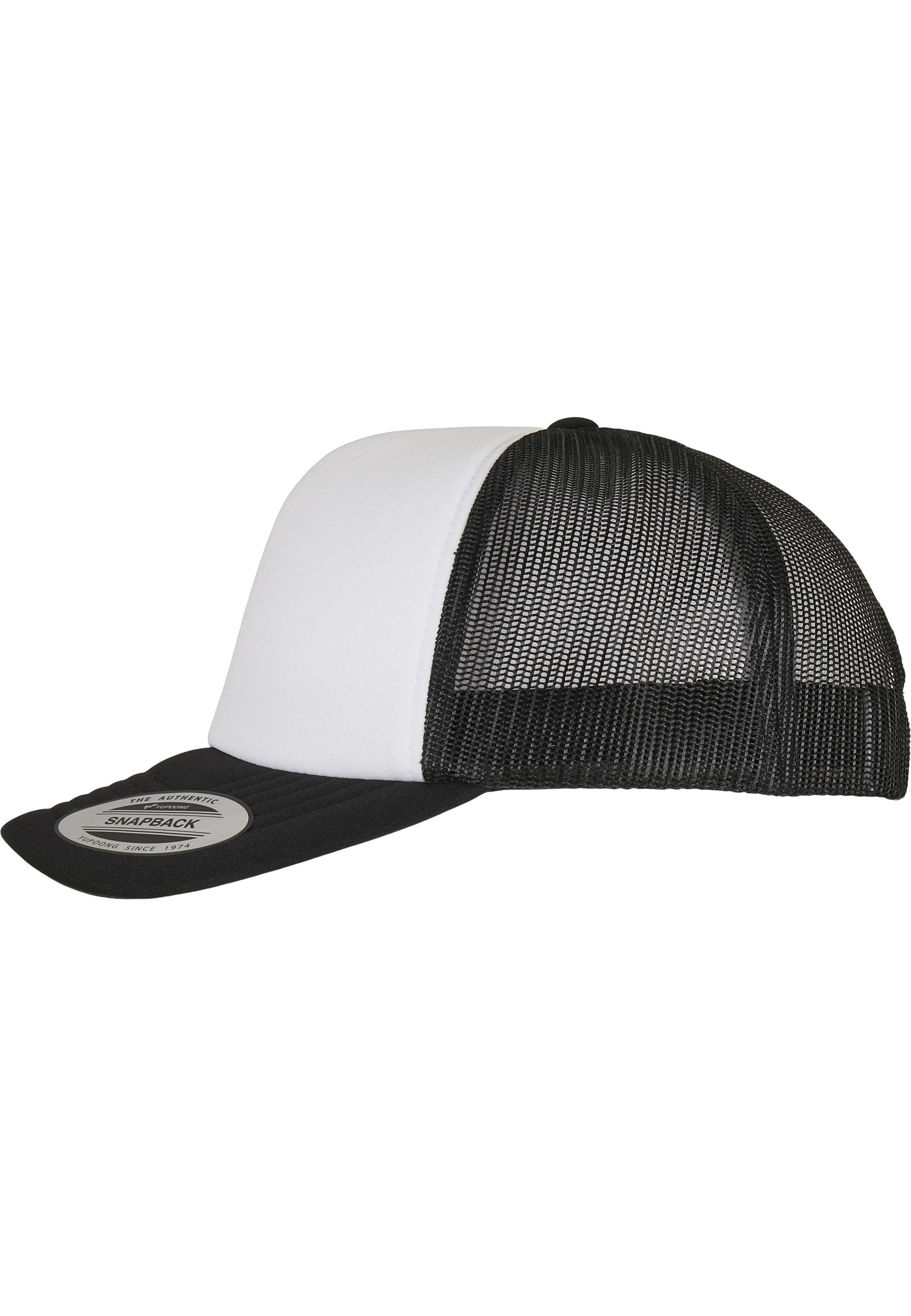 Flexfit Flex Cap »Flexfit Accessoires YP Curved Foam Trucker Cap – White Front«